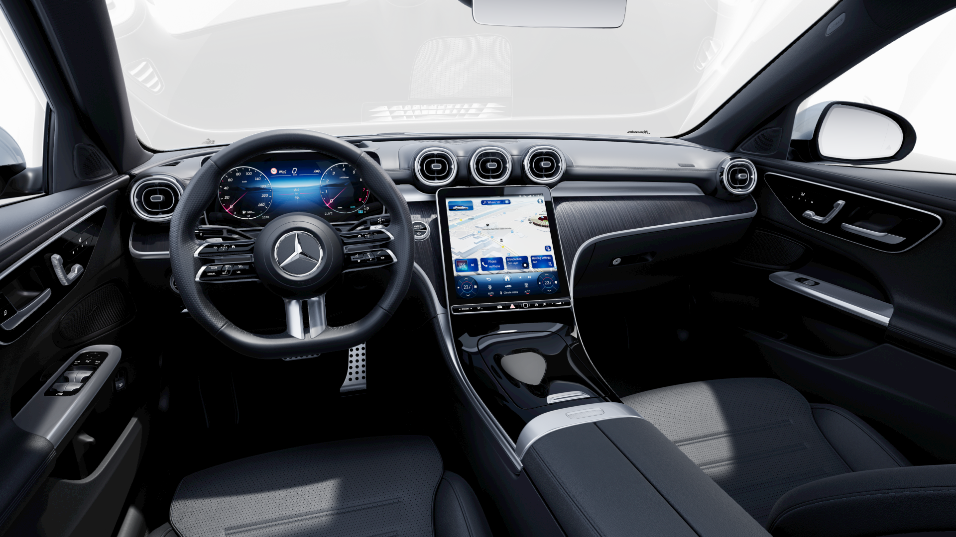 C-Class Sedan Interior