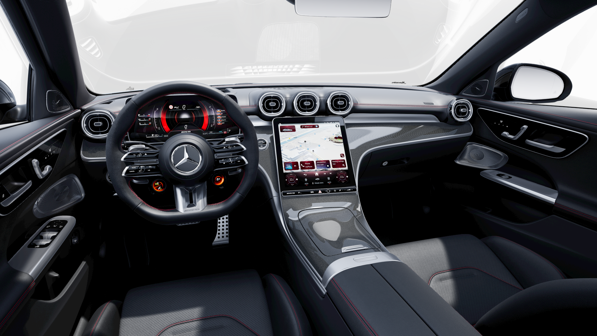 Mercedes-AMG C-Class Sedan Interior