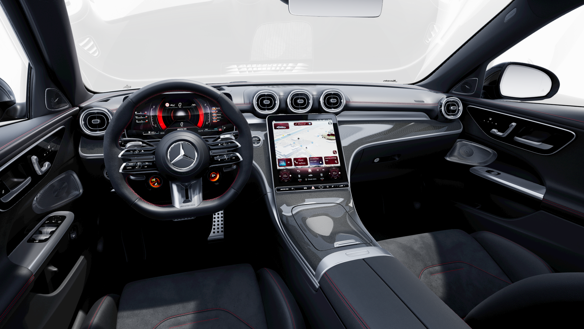 Mercedes-AMG C-Class Sedan Interior