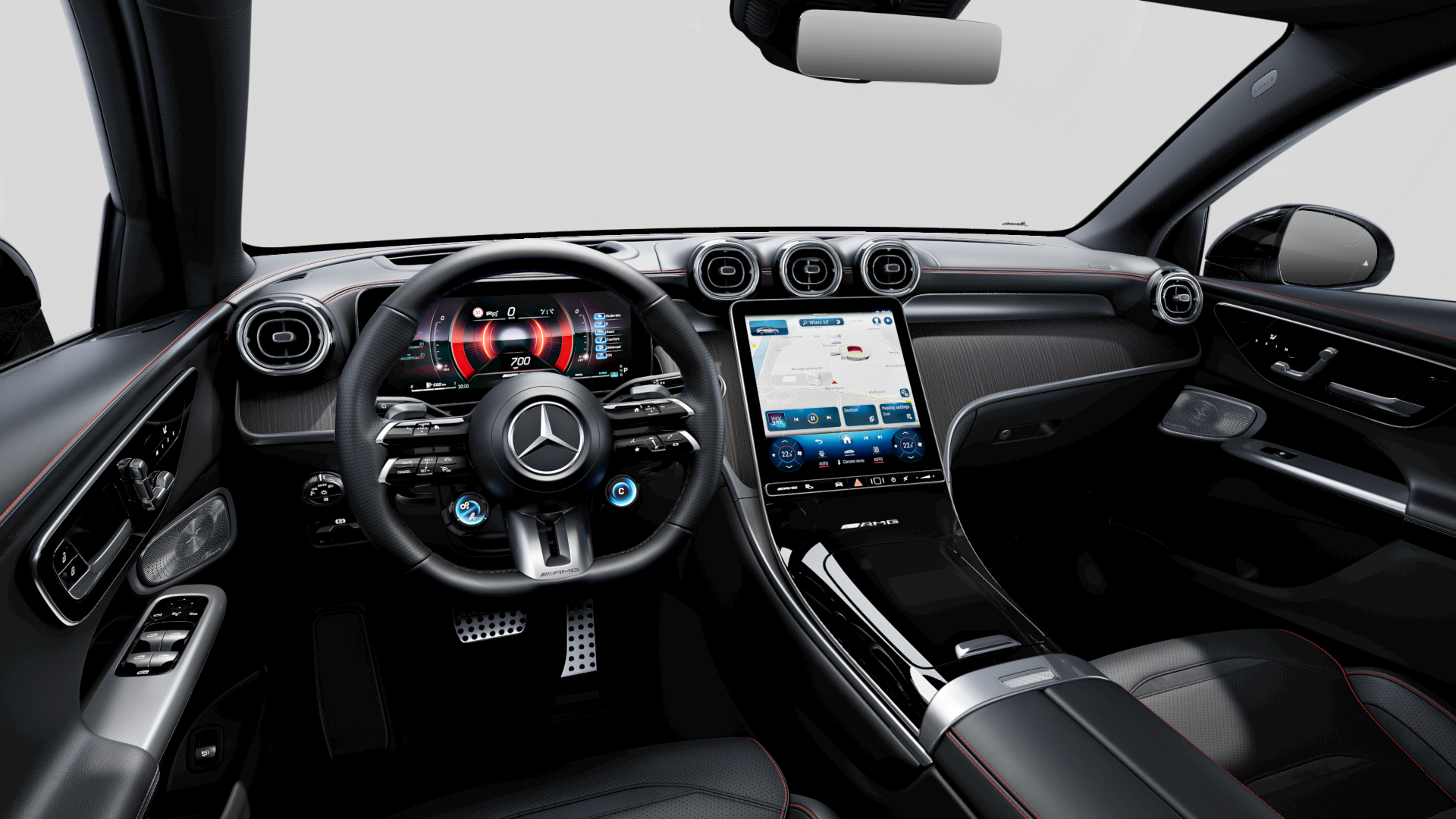Mercedes-AMG GLC Coupé Interior