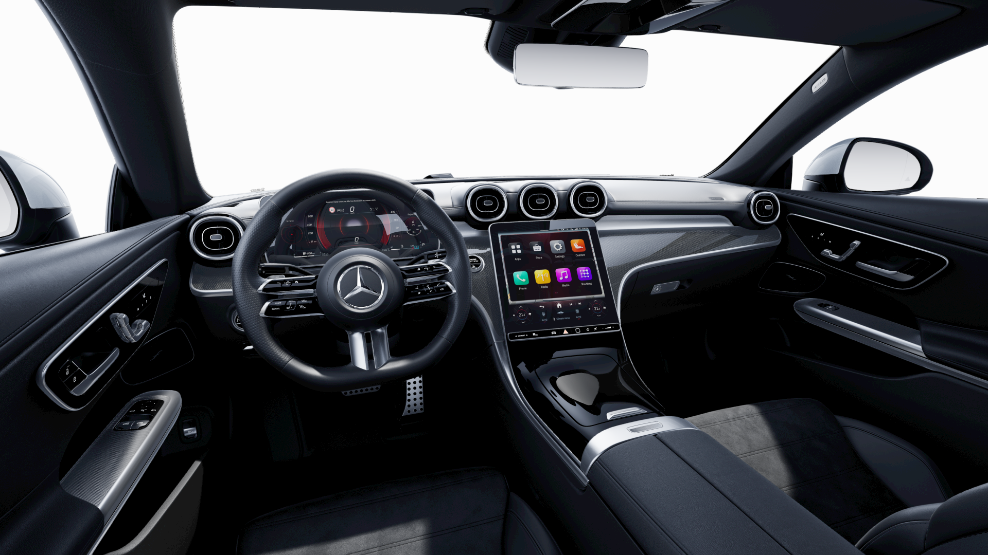 CLE Coupé Interior