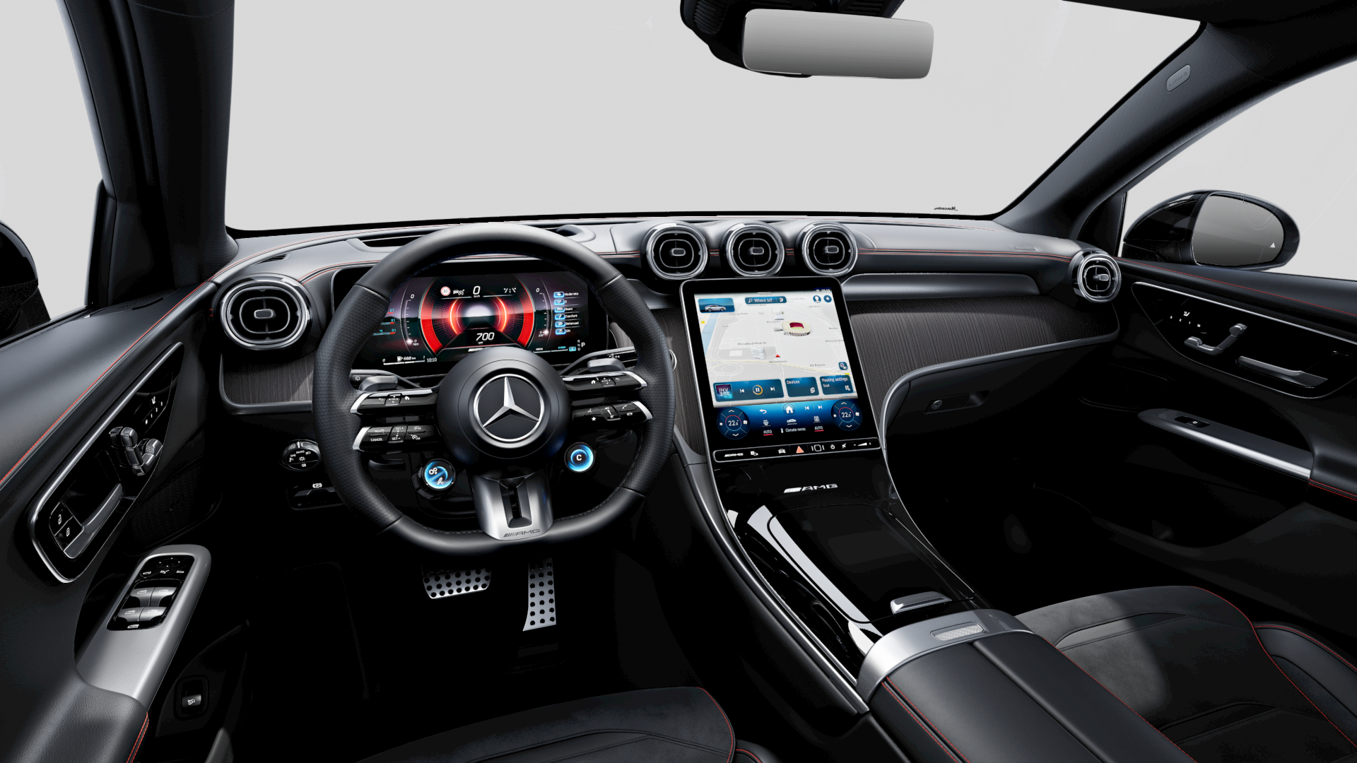 Mercedes-AMG GLC Coupé インテリア