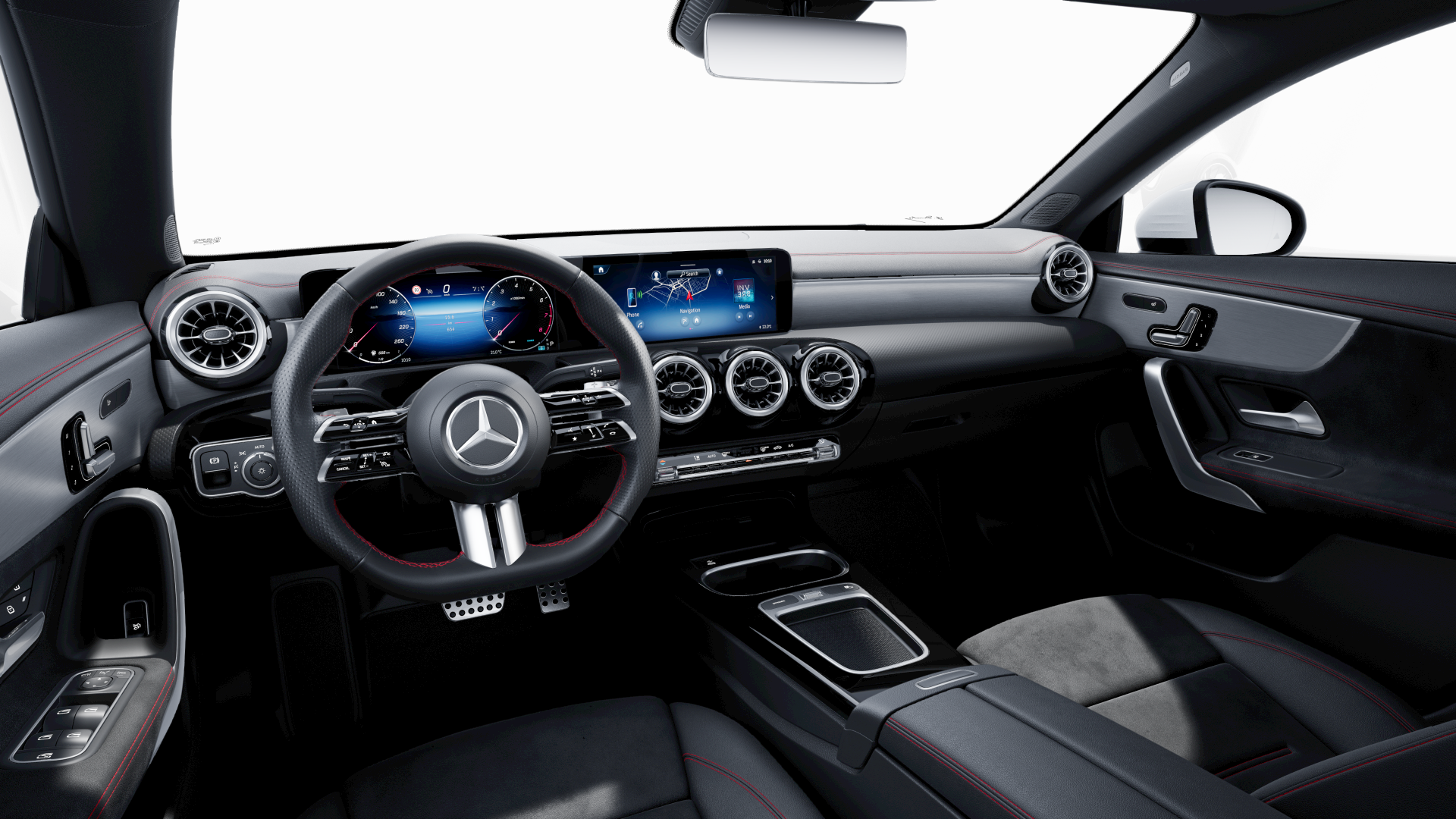 CLA Coupé 인테리어