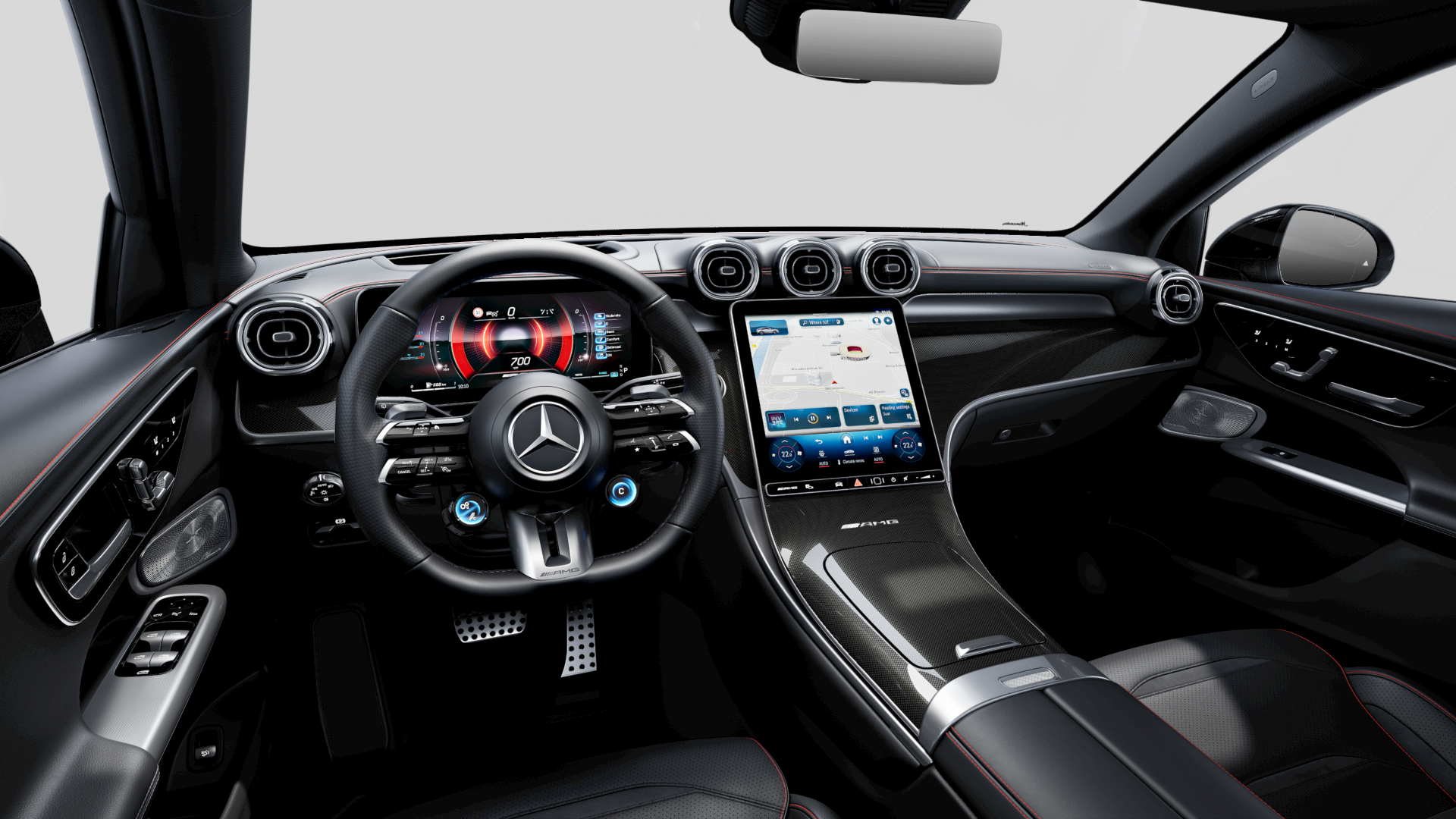 Mercedes-AMG GLC Coupé 인테리어