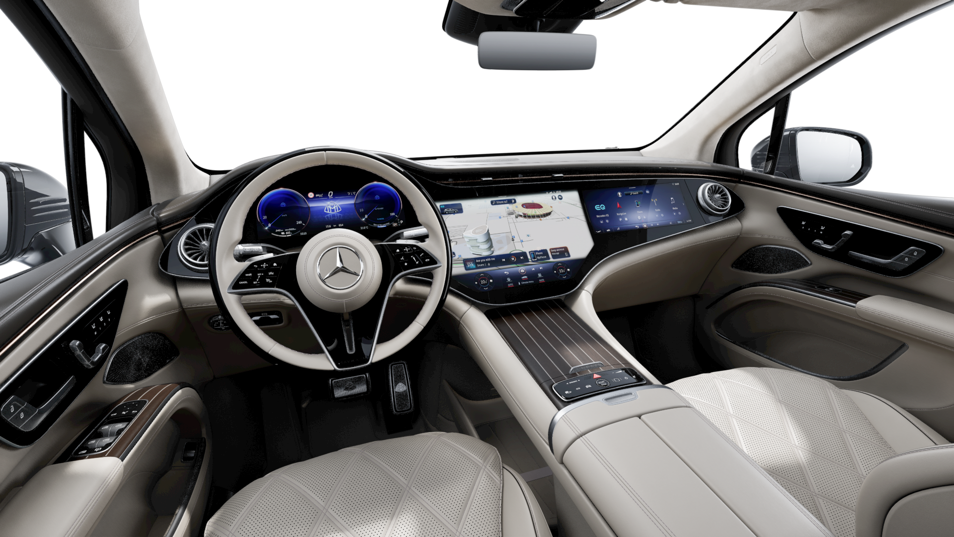 Mercedes-Maybach EQS SUV 인테리어