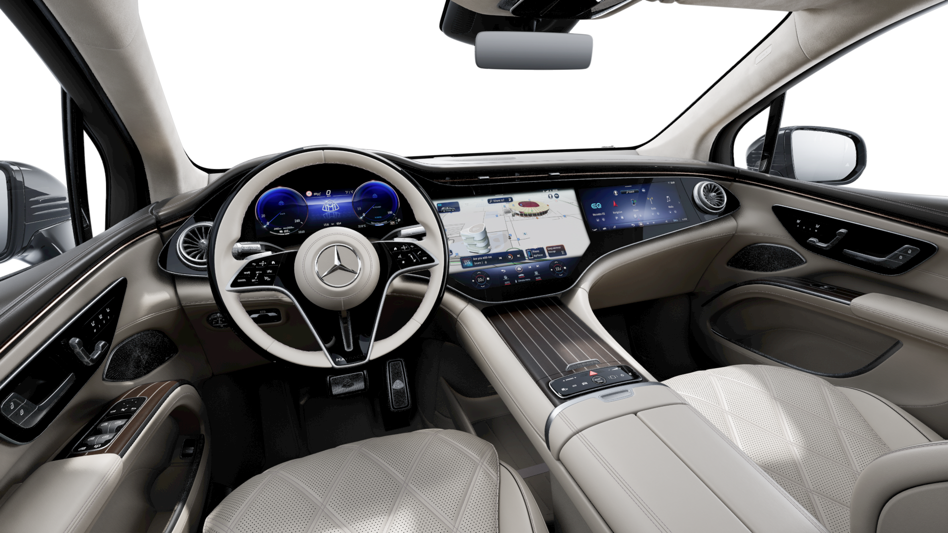 Mercedes-Maybach EQS SUV 인테리어