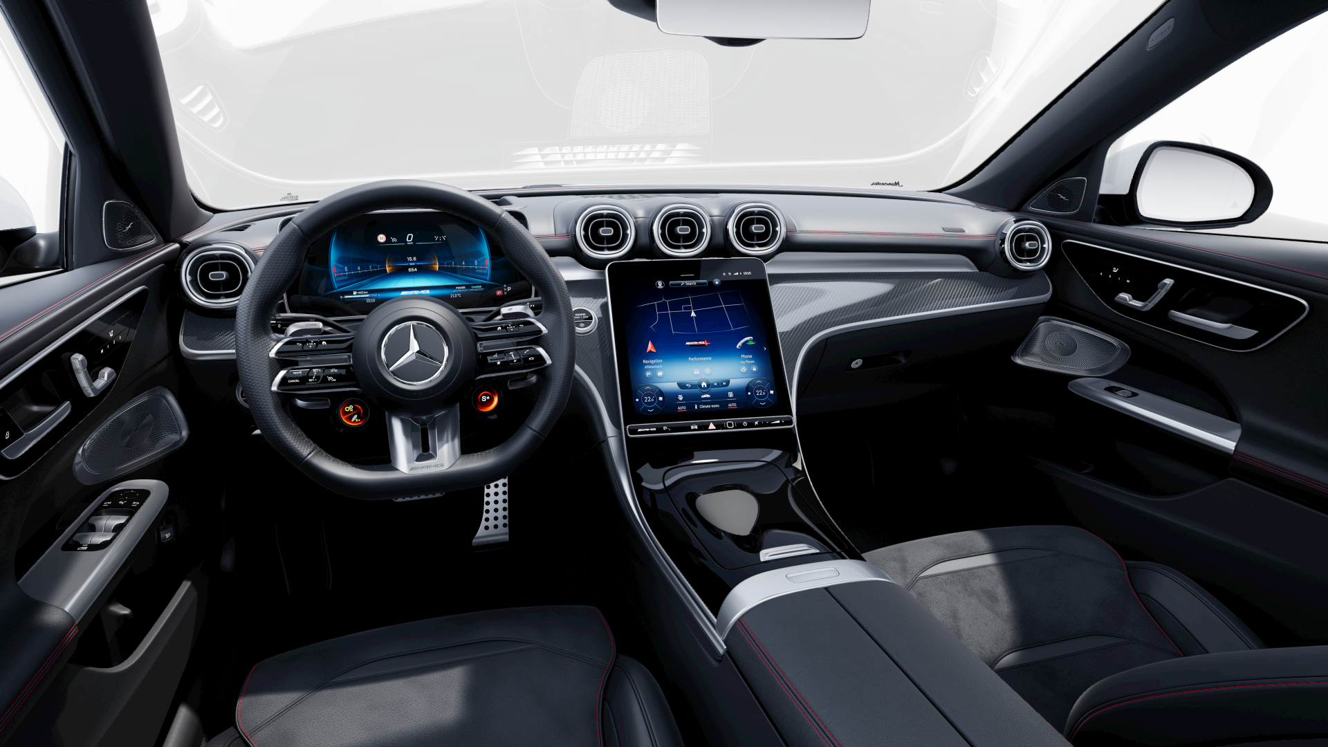 Mercedes-AMG C-Class Sedan Interior