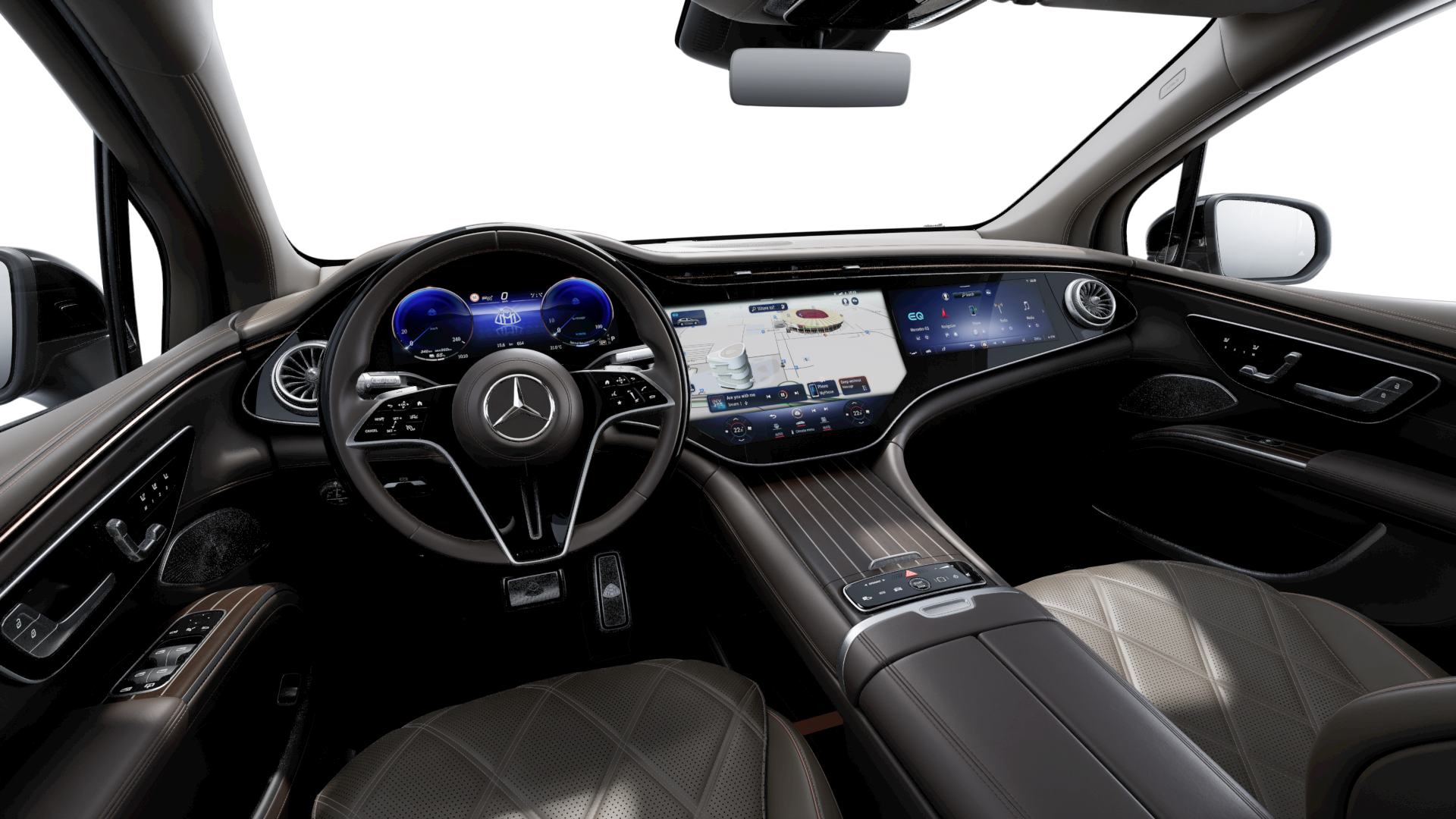 Mercedes-Maybach EQS SUV Interior