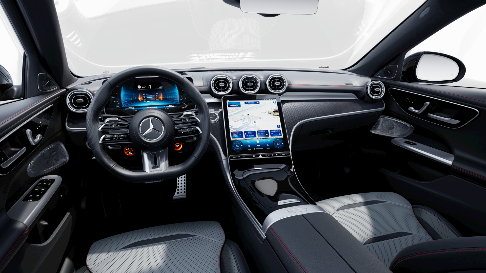 Mercedes-AMG C-Class Sedan Interior