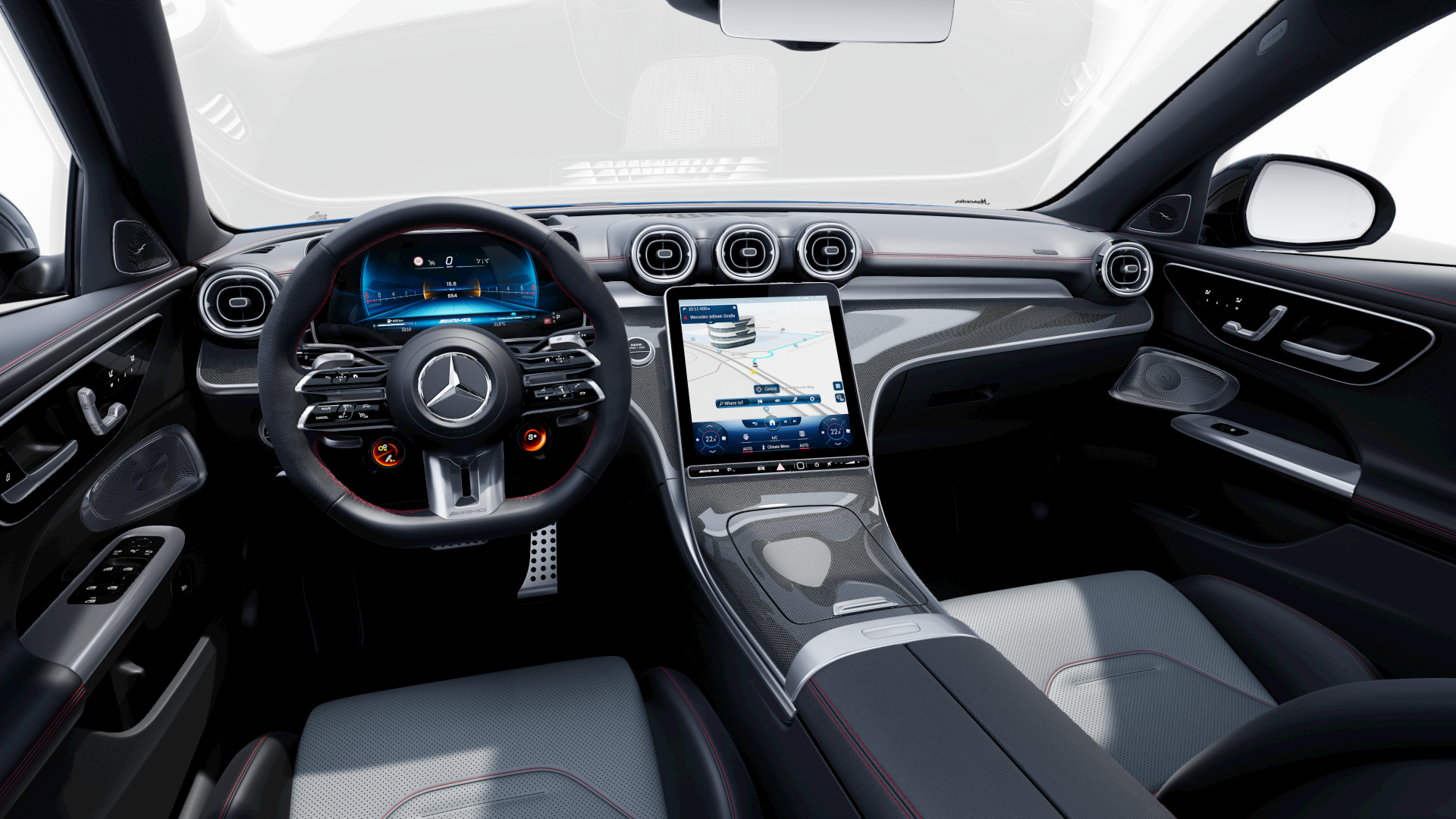 Mercedes-AMG C-Class Saloon Interior