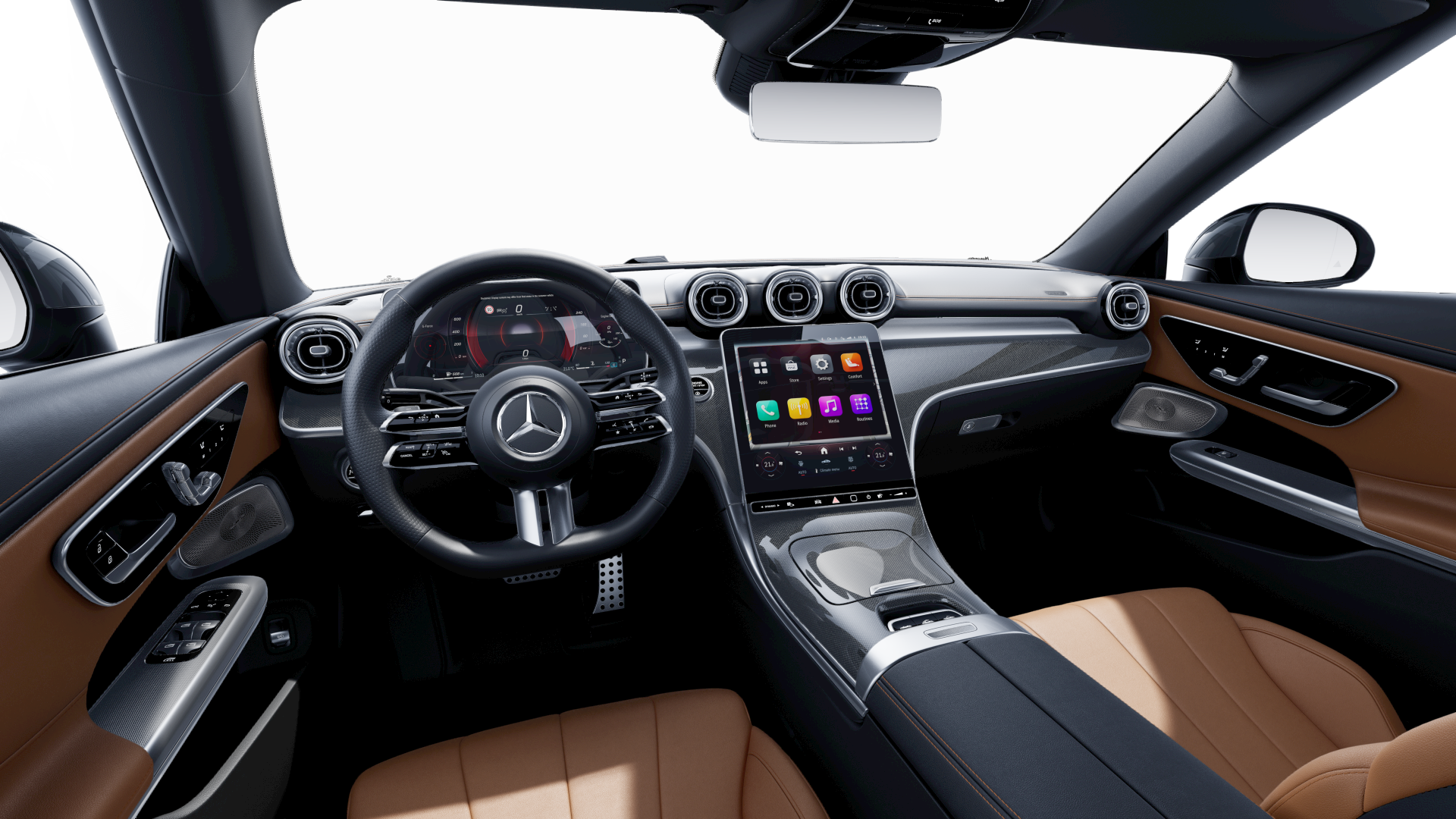 CLE Cabriolet Interior