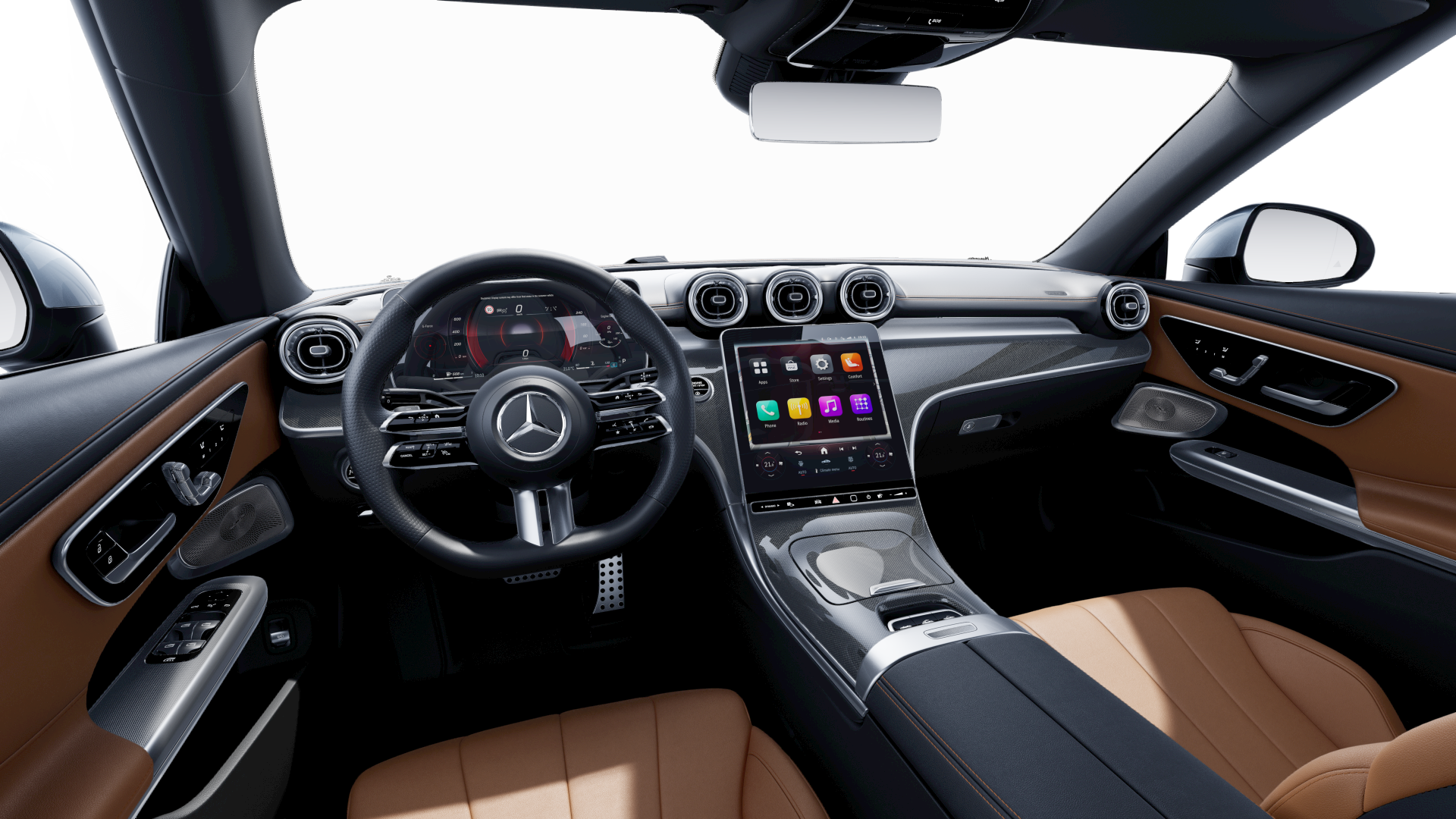 CLE Cabriolet Interior