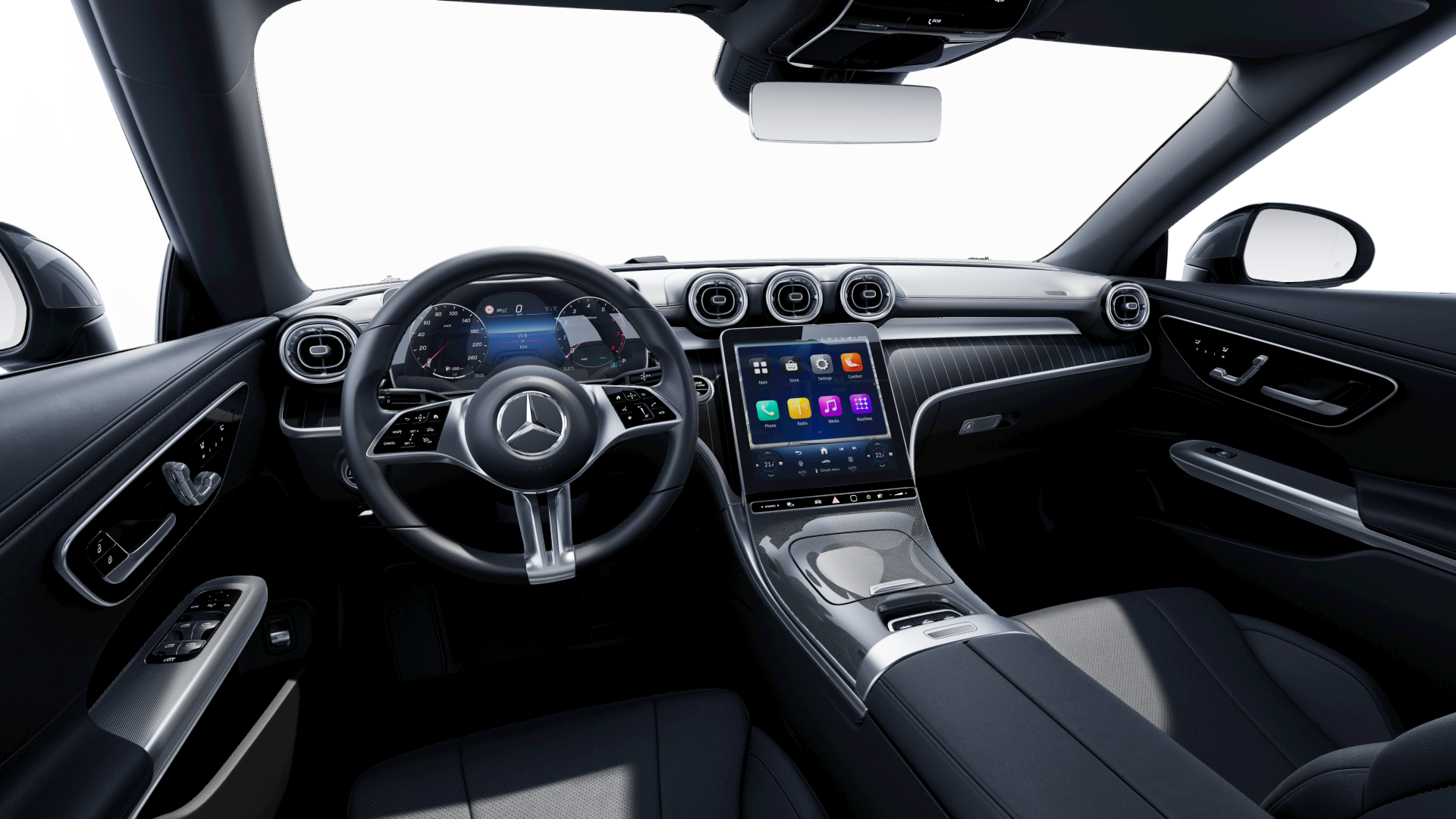 CLE Cabriolet Interior