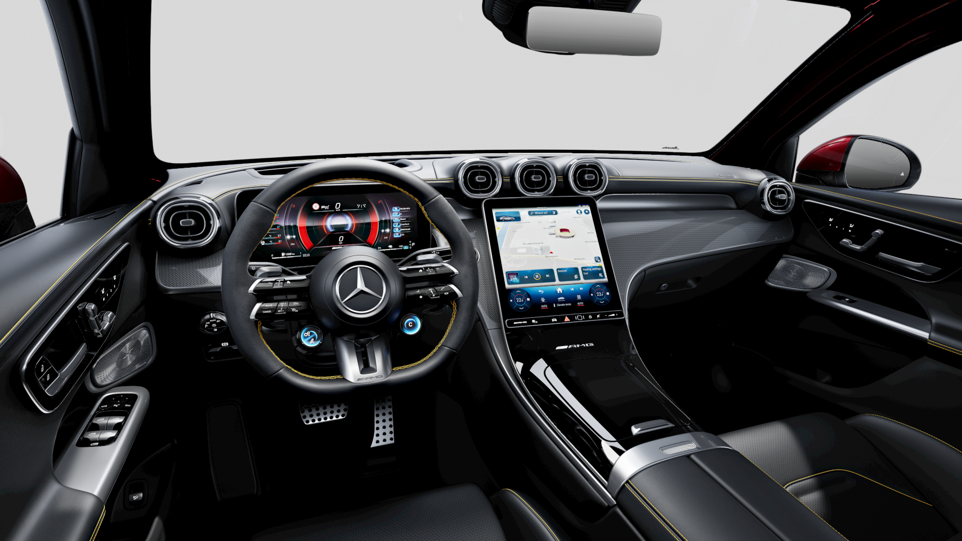 Mercedes-AMG GLC Coupé Interior