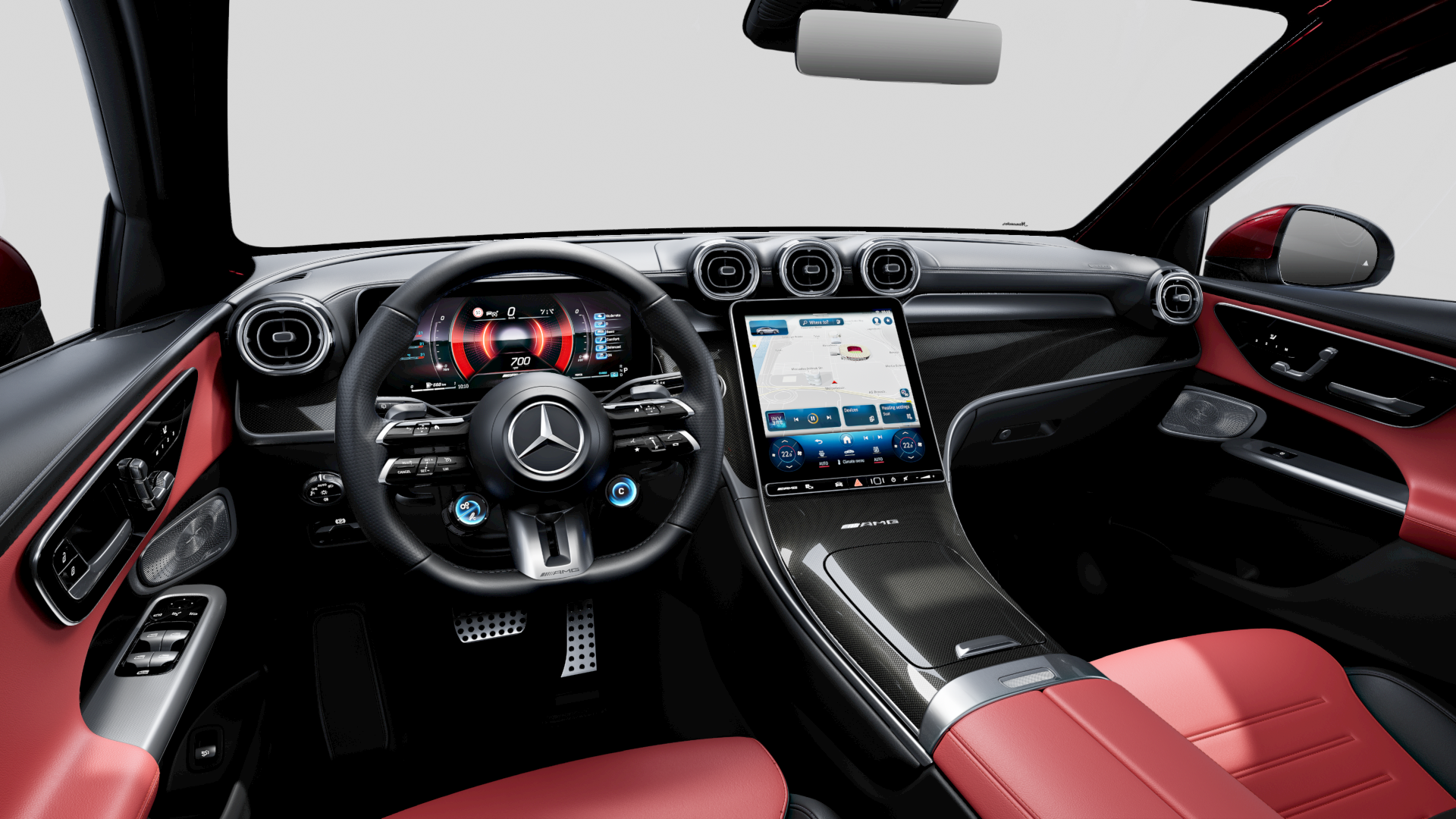 Mercedes-AMG GLC Coupé Interior