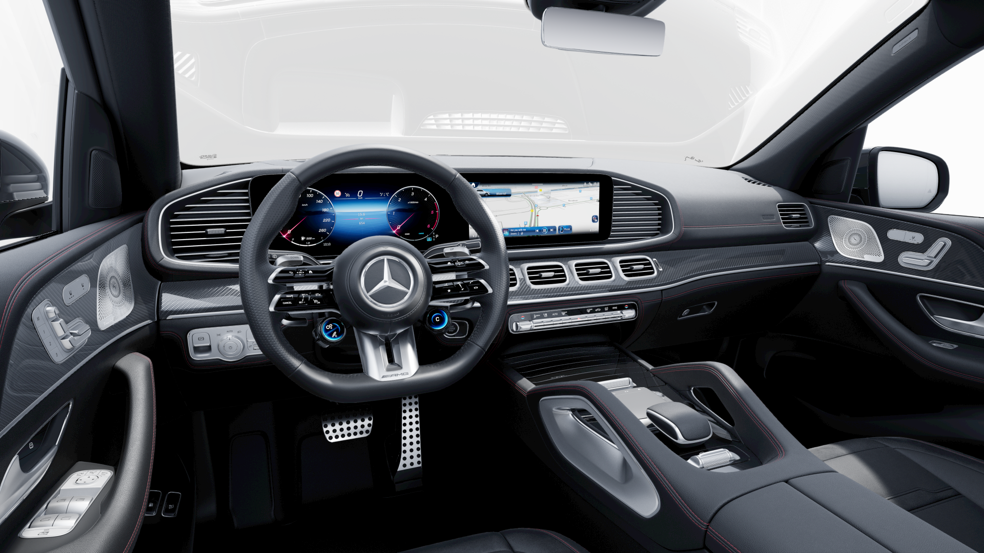 Mercedes-AMG GLE การออกแบบภายใน