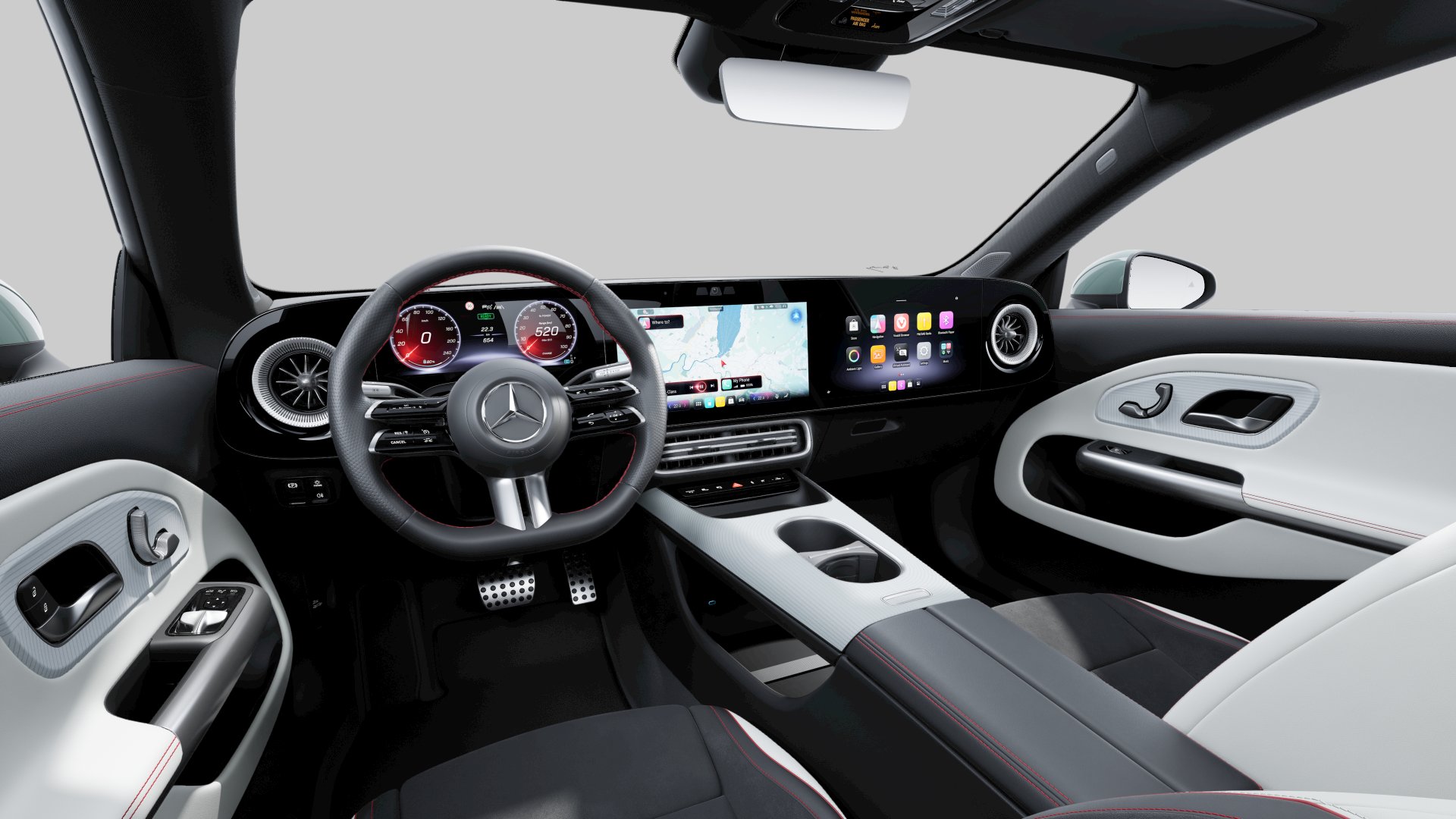 CLA Saloon การออกแบบภายใน