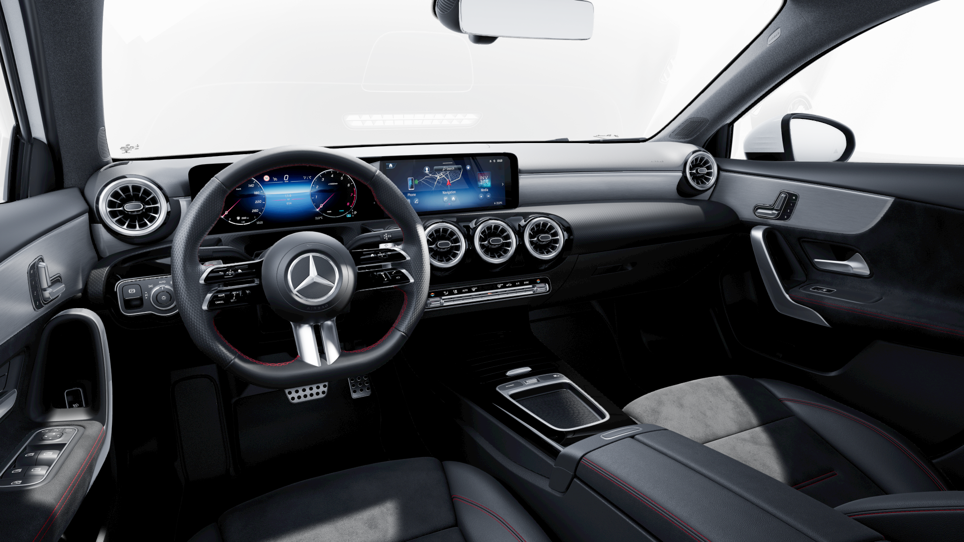 A-Class Saloon การออกแบบภายใน