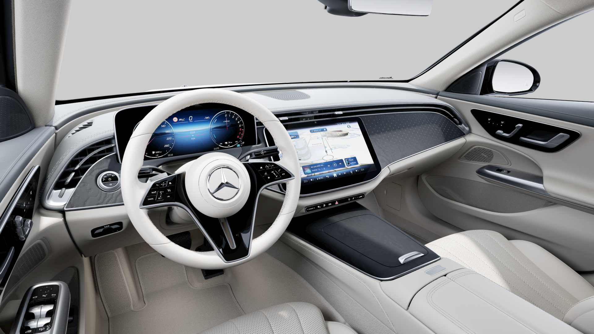 E-Class Saloon การออกแบบภายใน