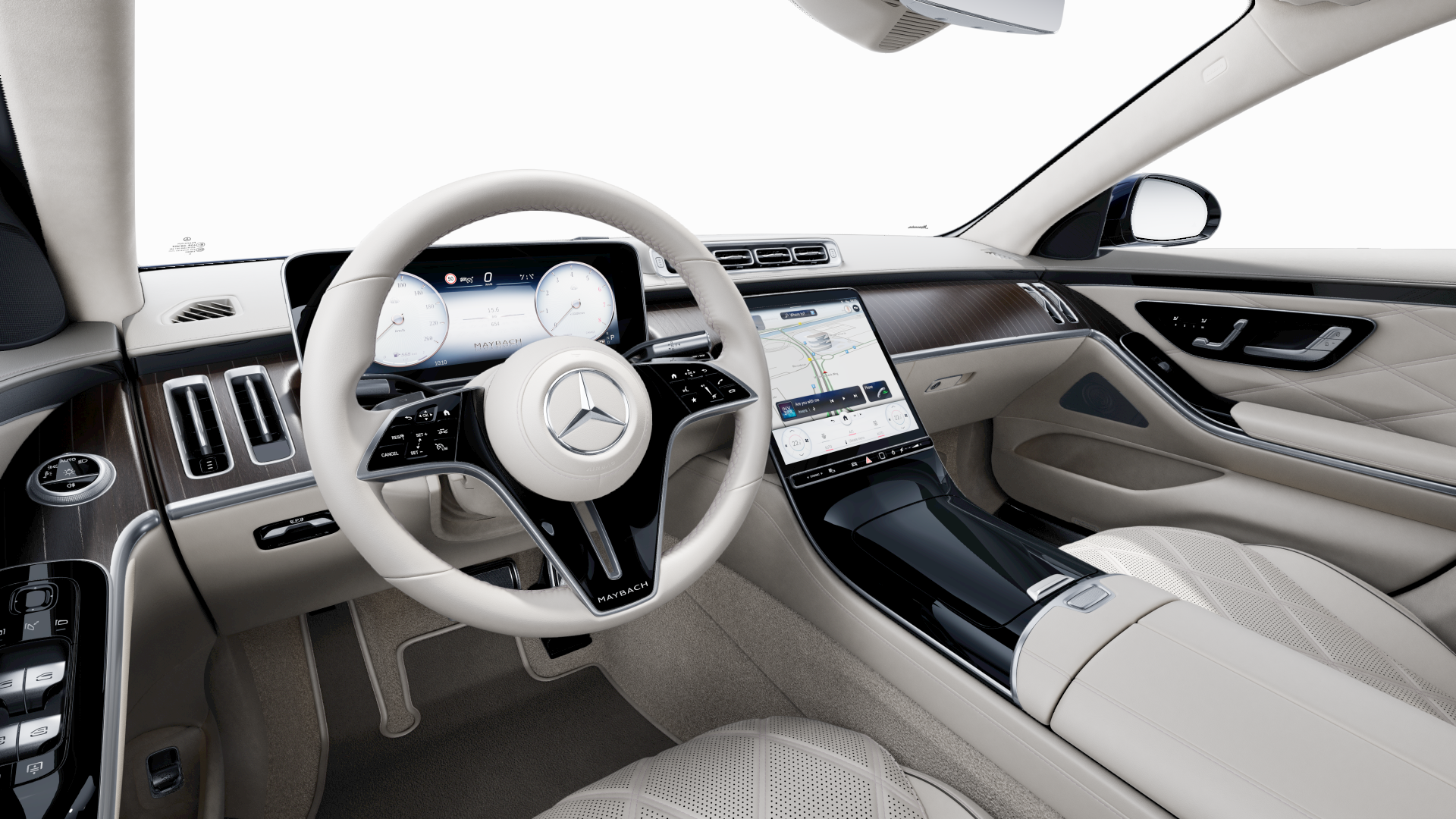 Mercedes-Maybach S-Class การออกแบบภายใน