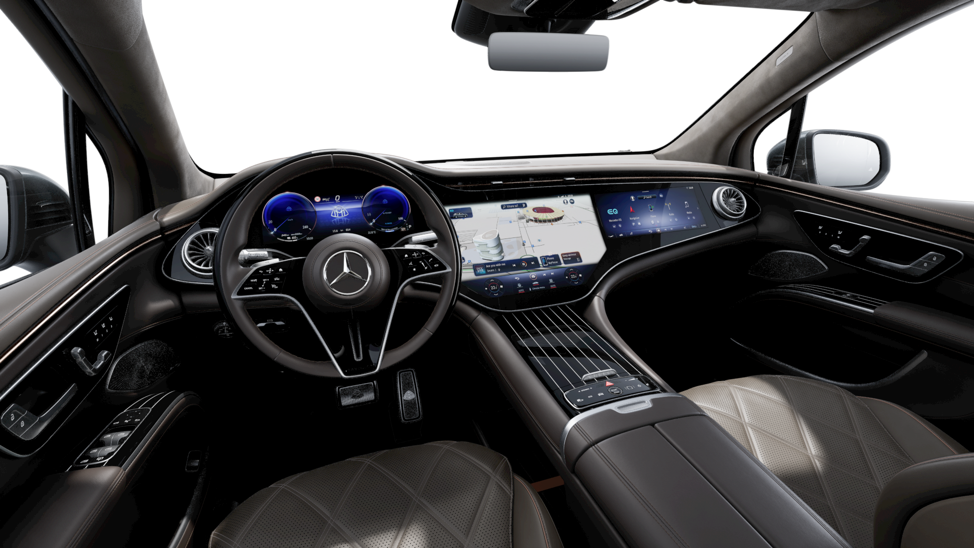 Mercedes-Maybach EQS SUV Interior