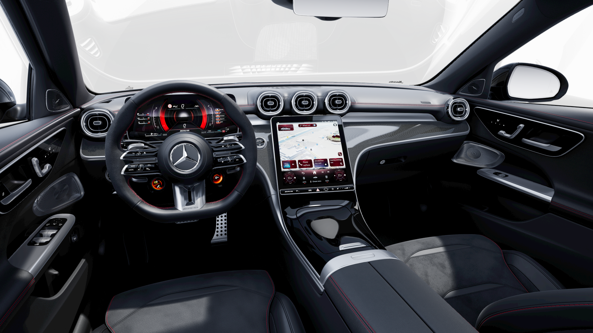 Mercedes-AMG C-Class Sedan 內裝