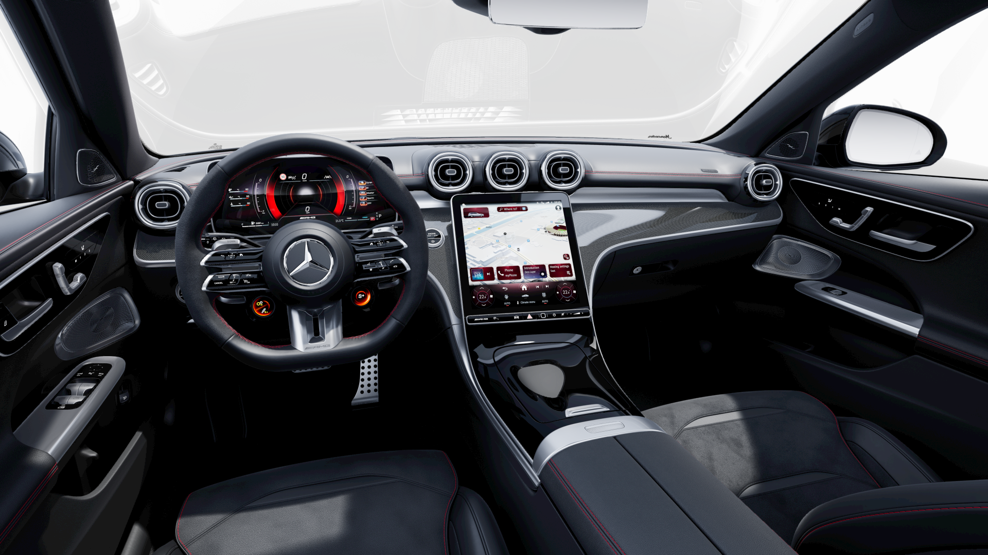 Mercedes-AMG C-Class Estate 內裝