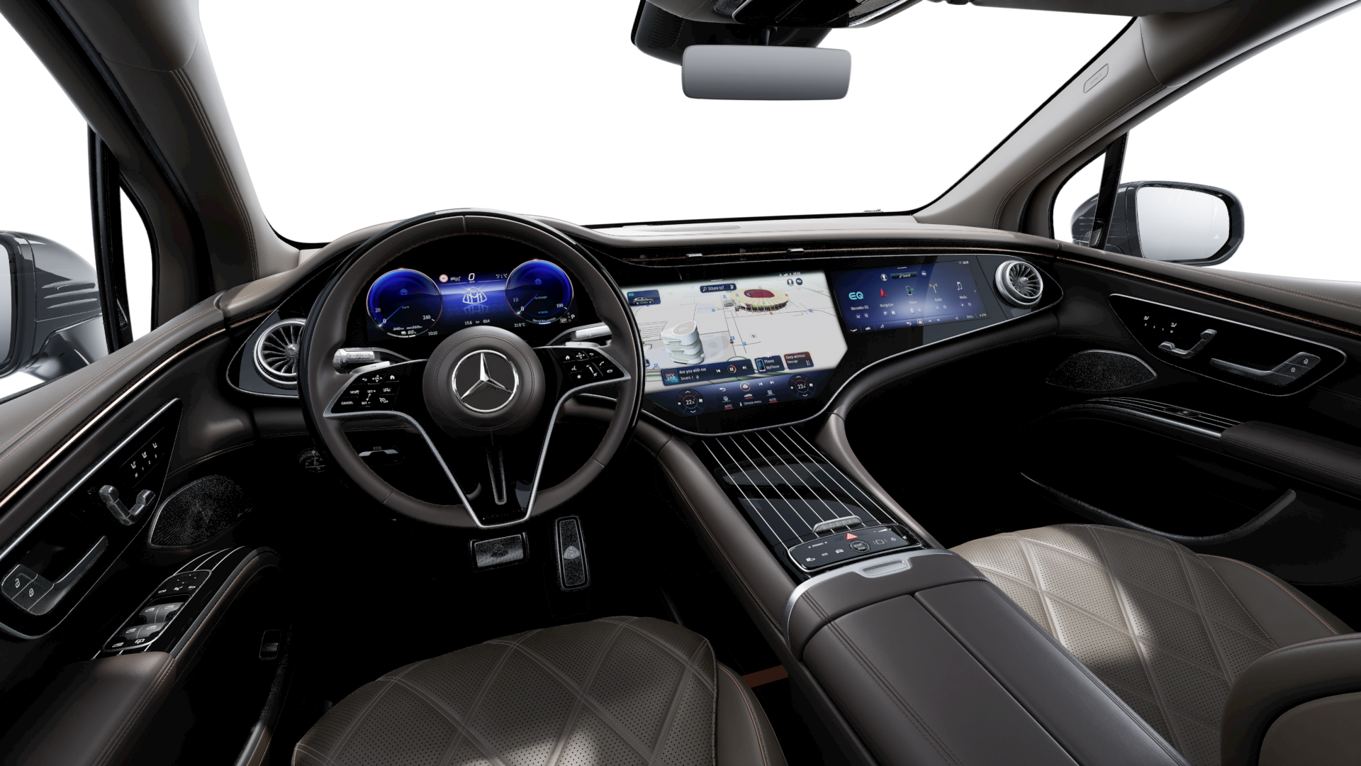 Mercedes-Maybach EQS SUV 內裝