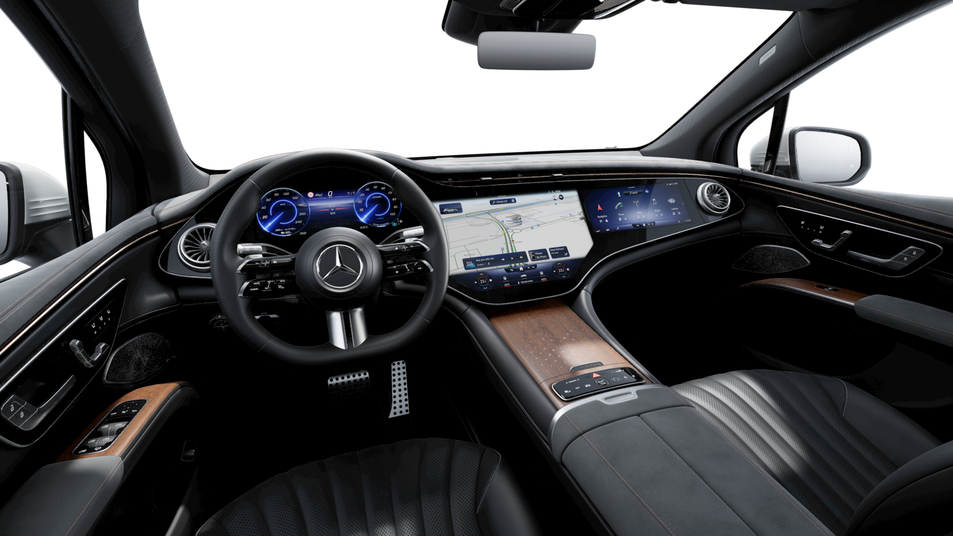 EQS SUV Nội thất