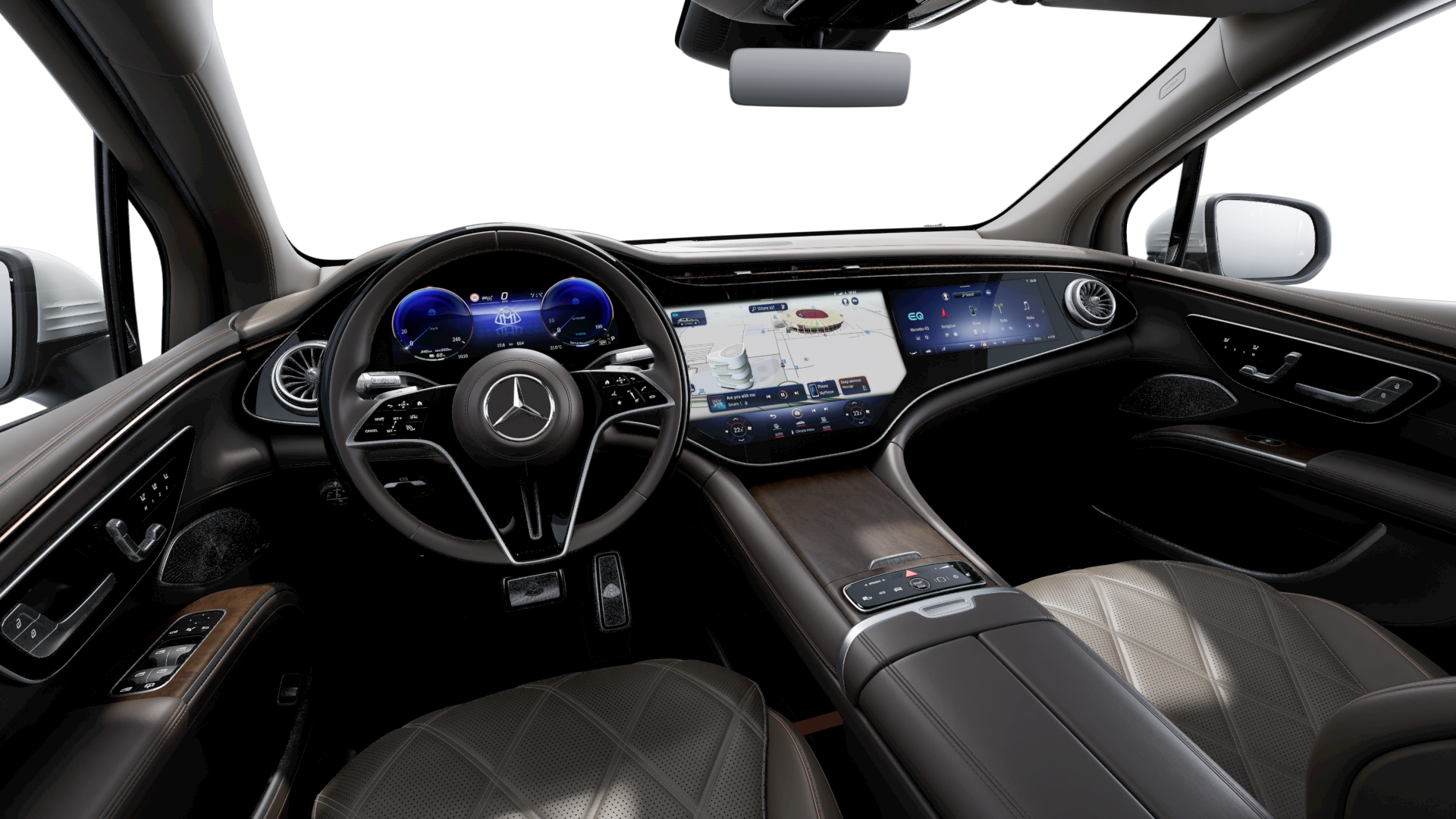 Mercedes-Maybach EQS SUV Nội thất