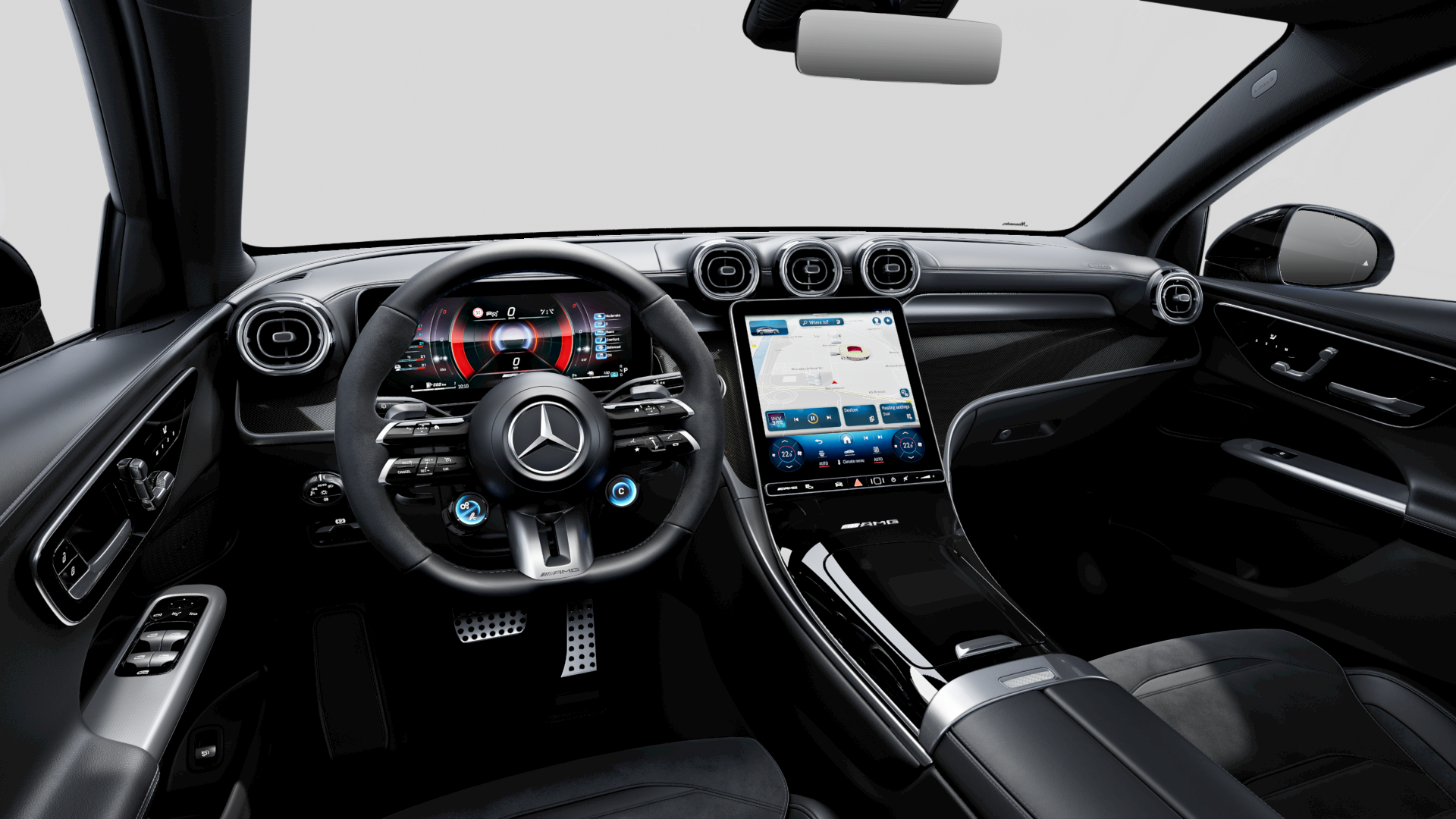 Mercedes-AMG GLC Coupé Interieur