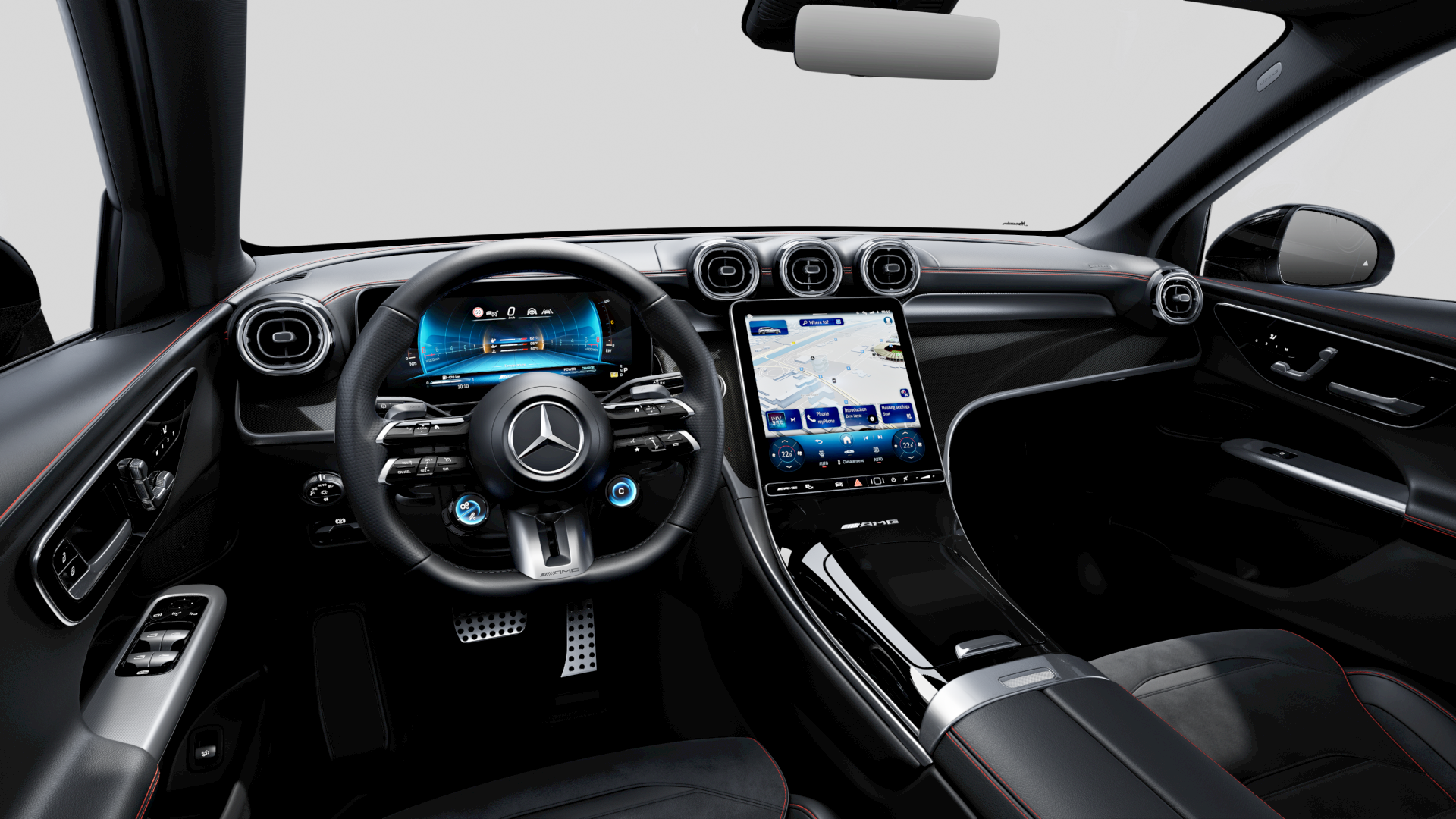 Mercedes-AMG GLC Interieur