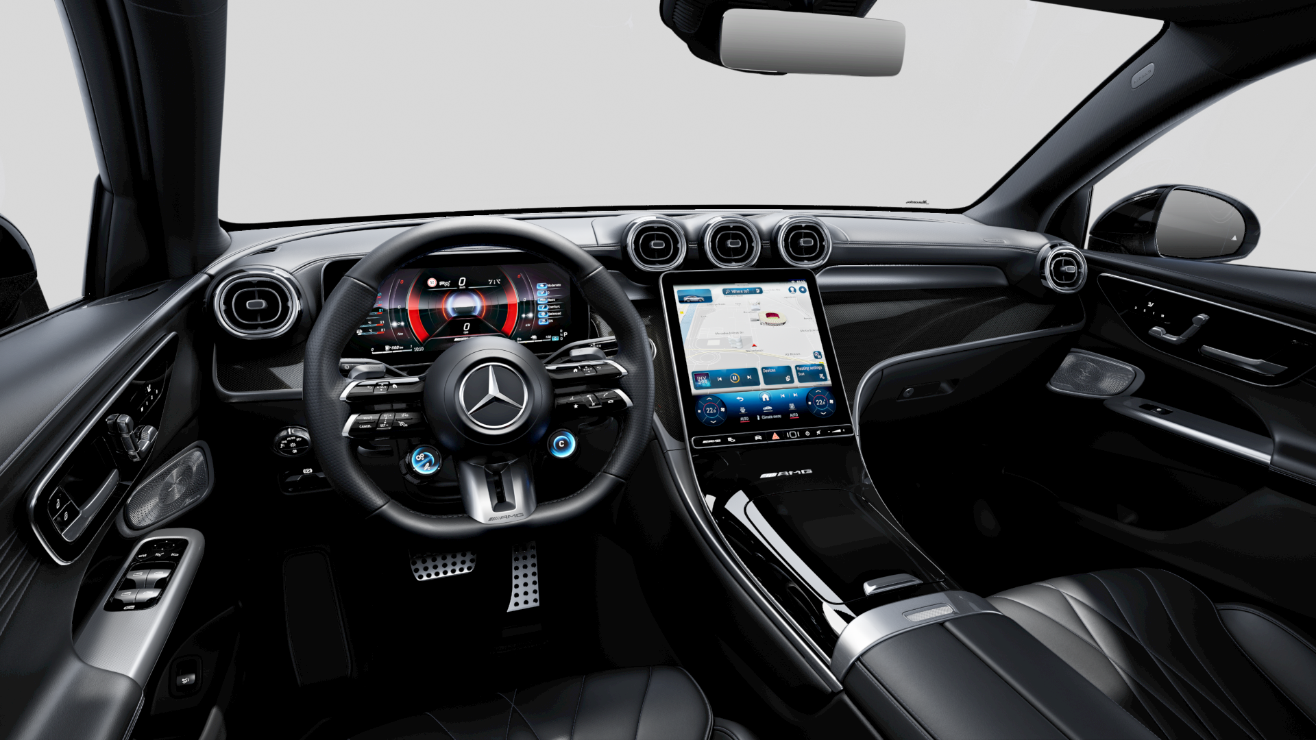 Mercedes-AMG GLC Coupé Interior