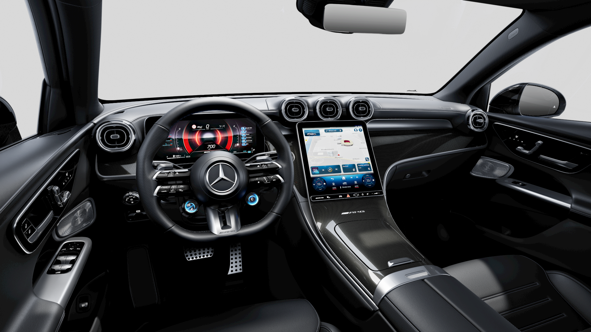 Mercedes-AMG GLC Coupé Interior