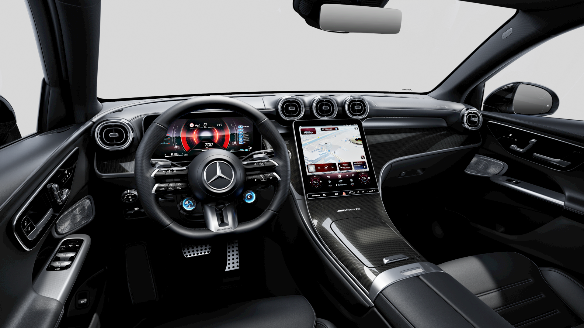 Mercedes-AMG GLC Coupé Interior