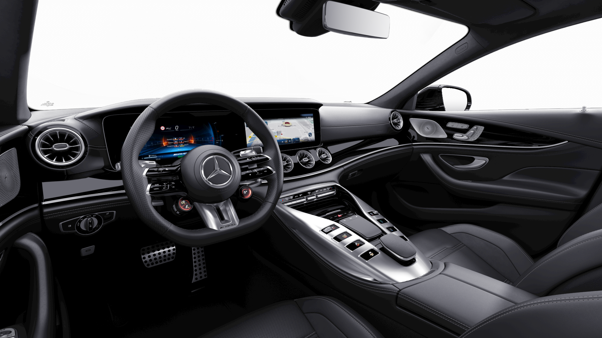 Mercedes-AMG GT 4 portas Coupé Interior