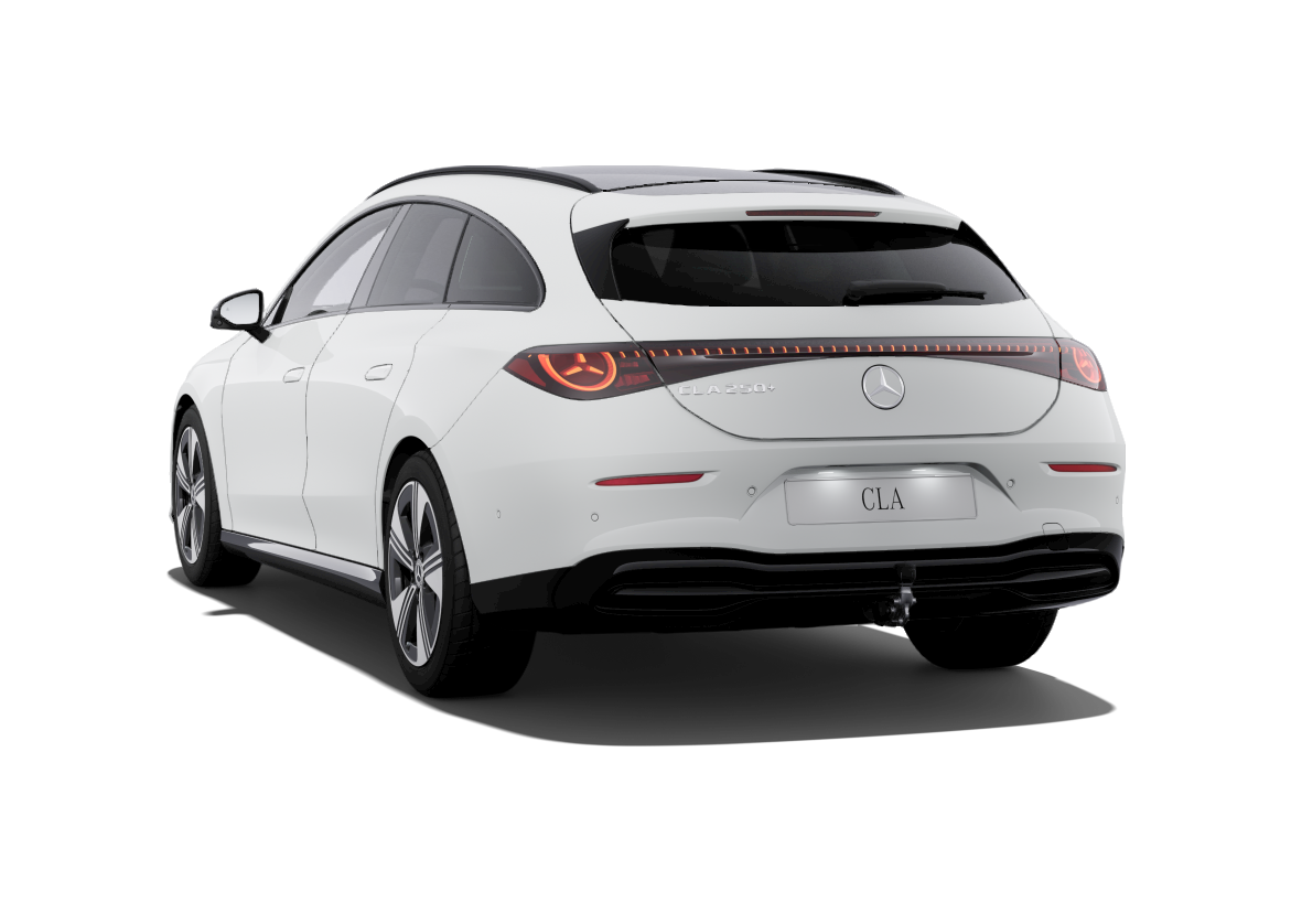 CLA 250+ Shooting Brake s technologií EQ