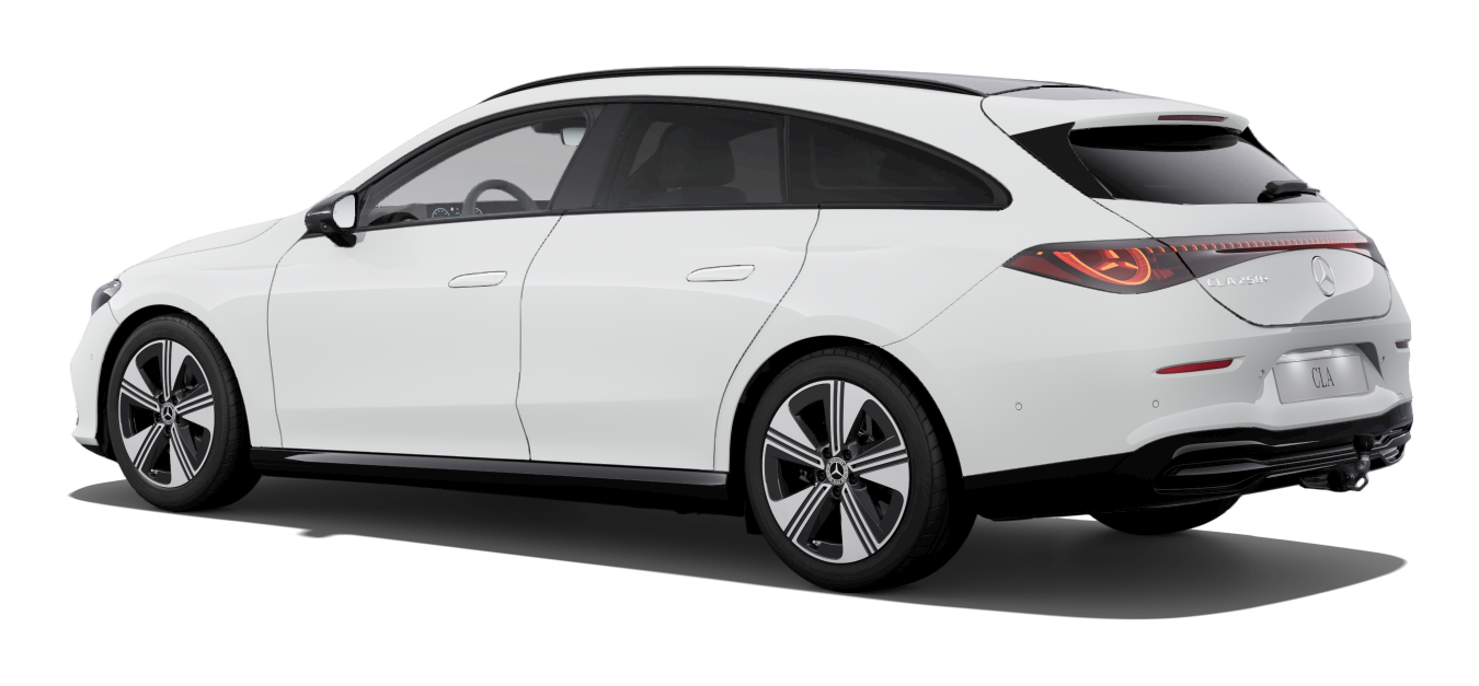 CLA 250+ Shooting Brake s technologií EQ