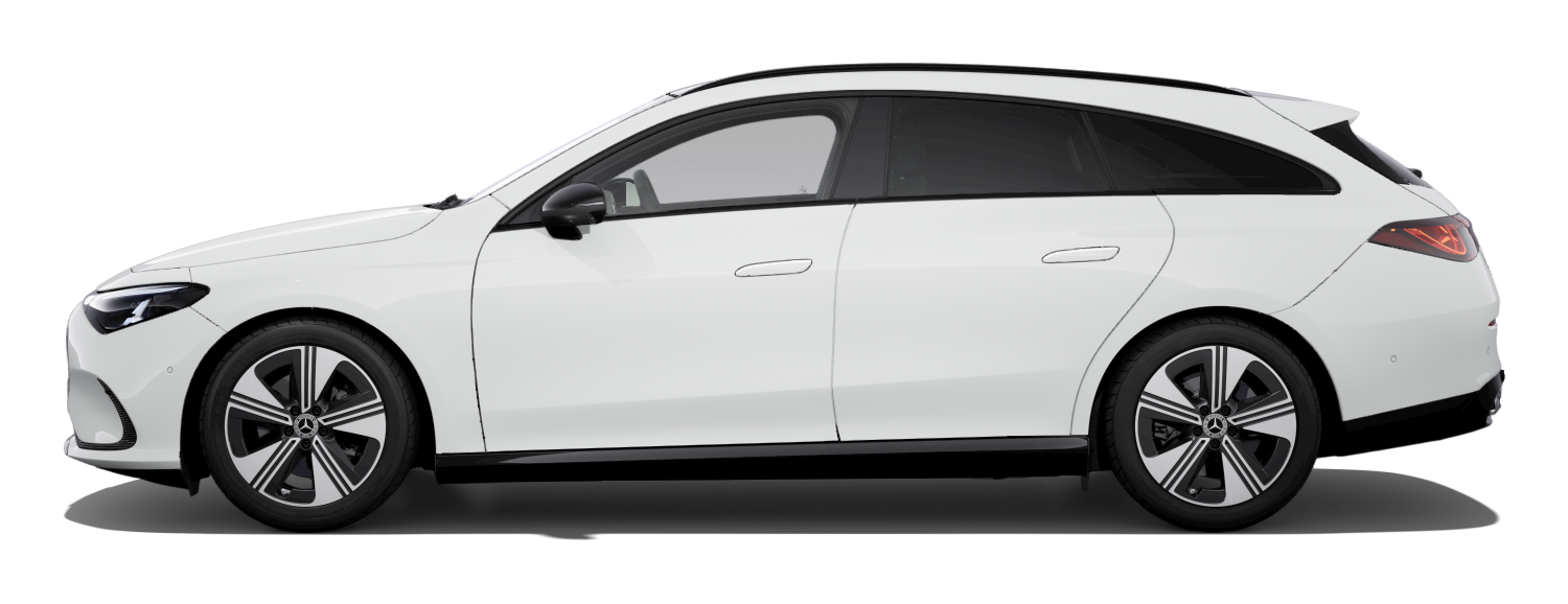 CLA 250+ Shooting Brake s technologií EQ