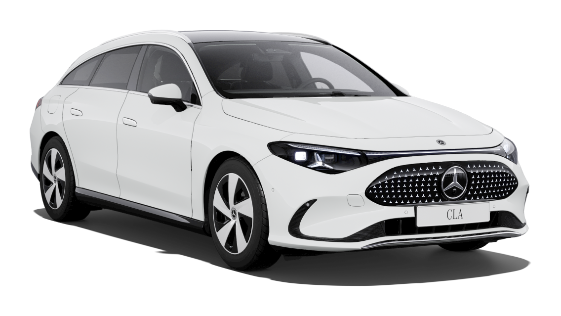 CLA 250+ Shooting Brake s technologií EQ