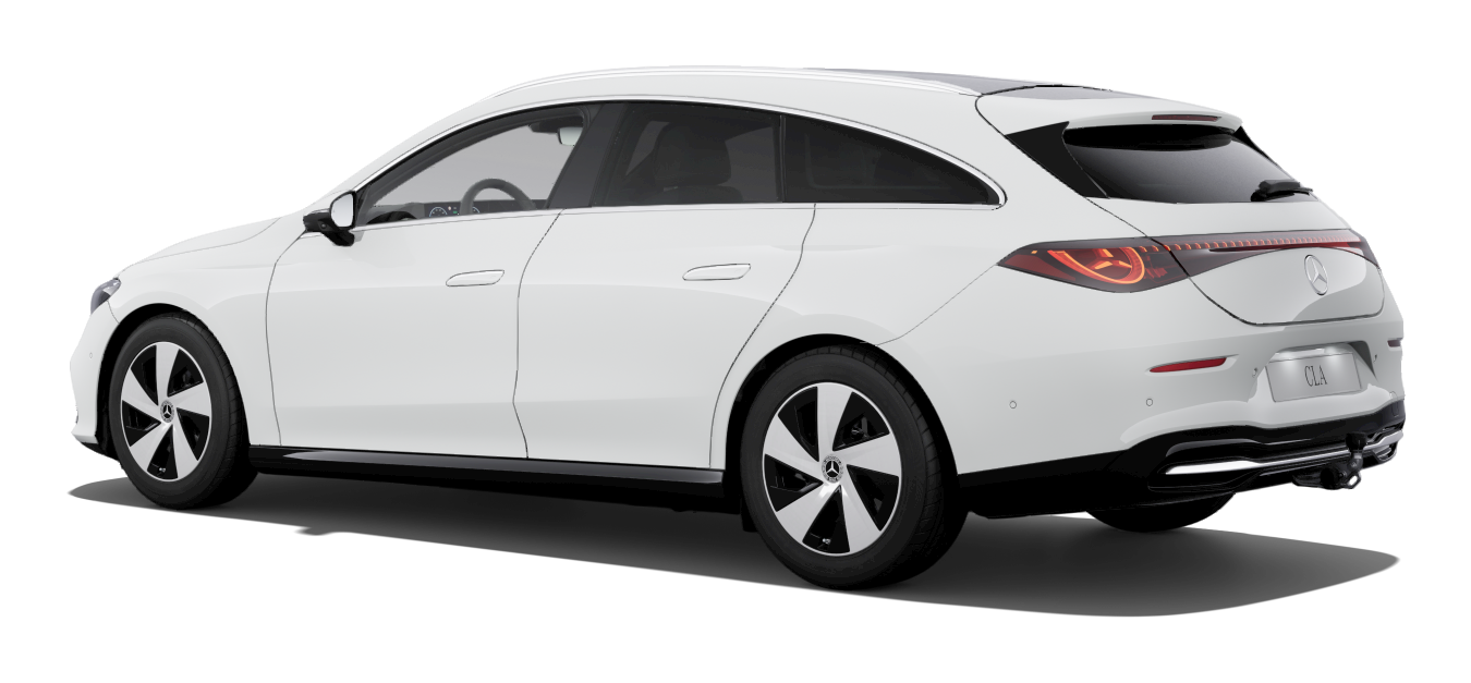 CLA 250+ Shooting Brake s technologií EQ