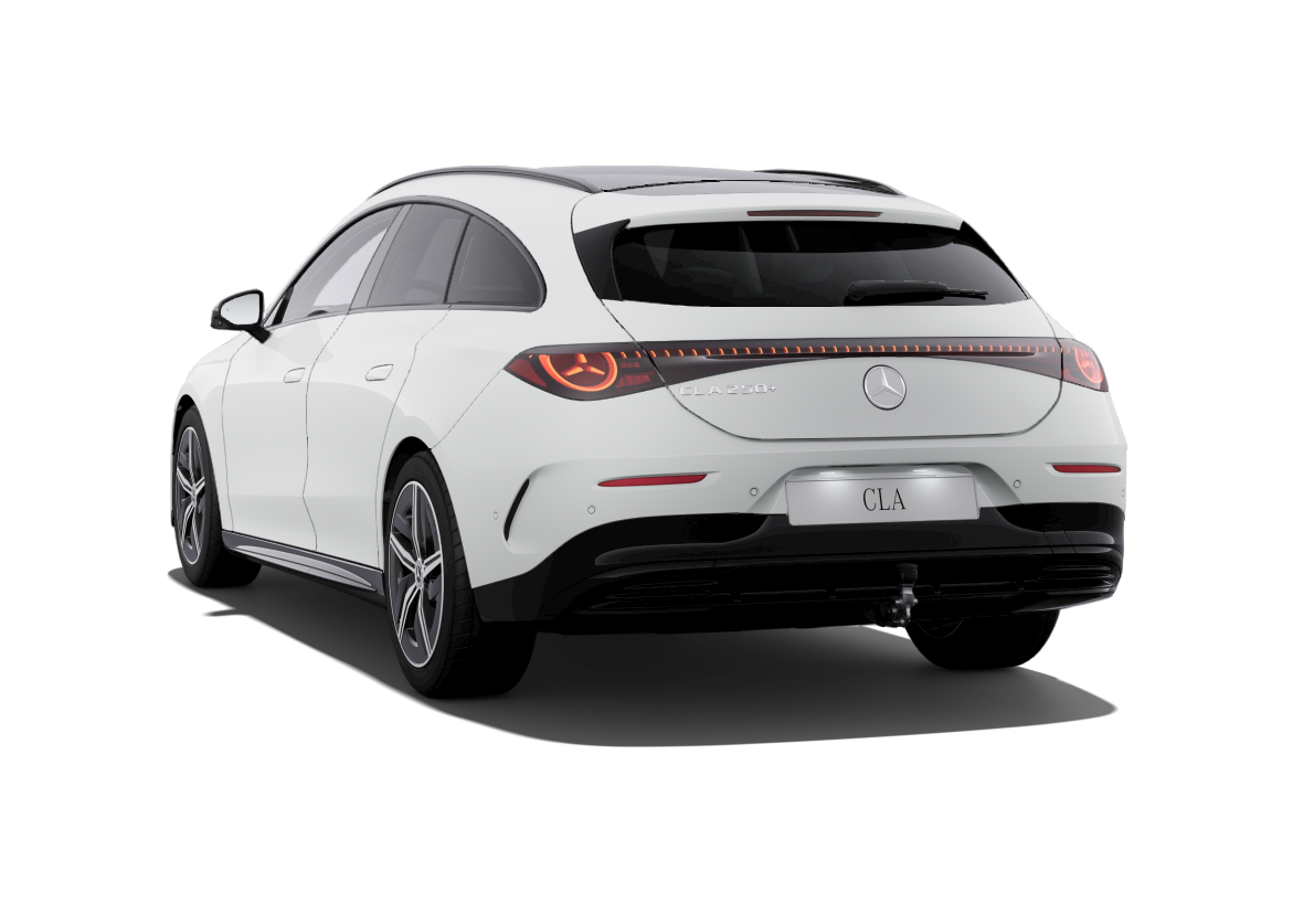 CLA 250+ Shooting Brake s technologií EQ