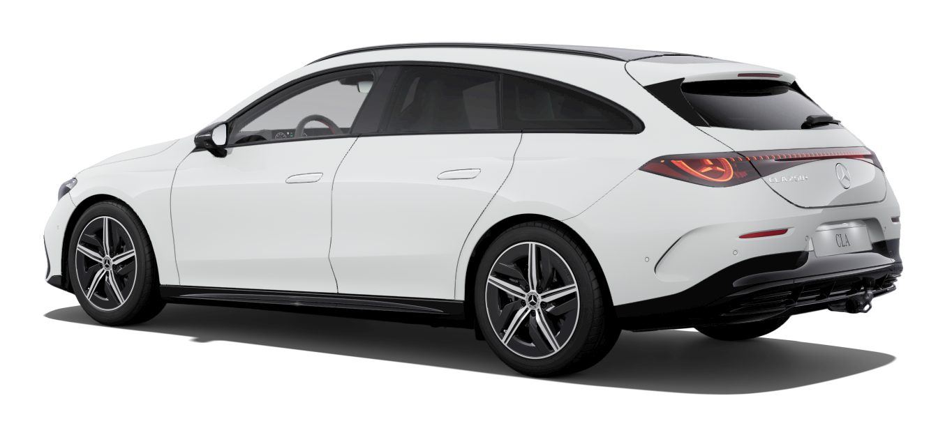 CLA 250+ Shooting Brake s technologií EQ