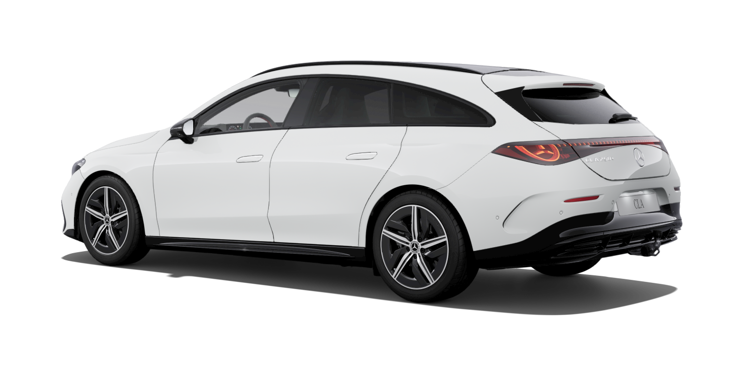 CLA 250+ Shooting Brake s technologií EQ