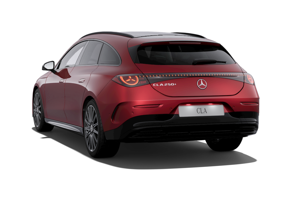 CLA 250+ Shooting Brake s technologií EQ