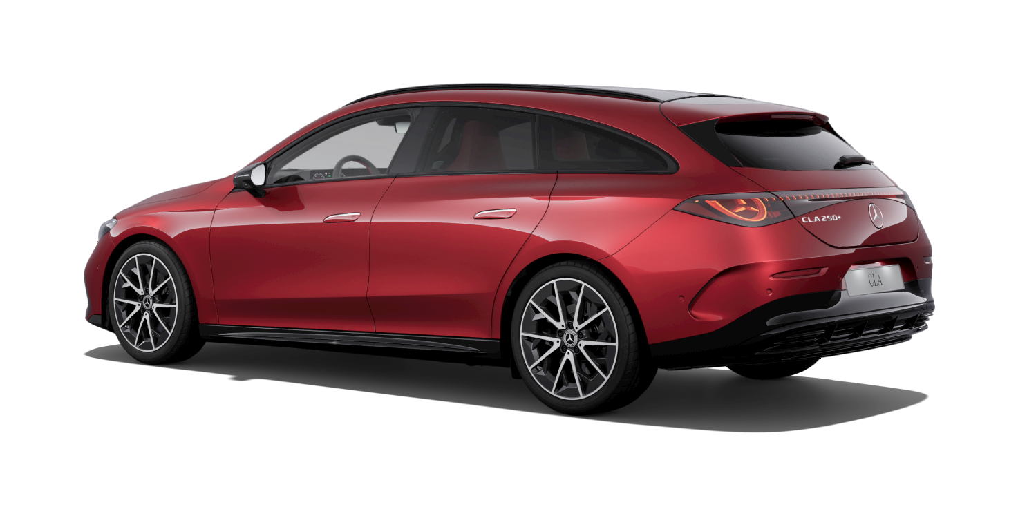 CLA 250+ Shooting Brake s technologií EQ