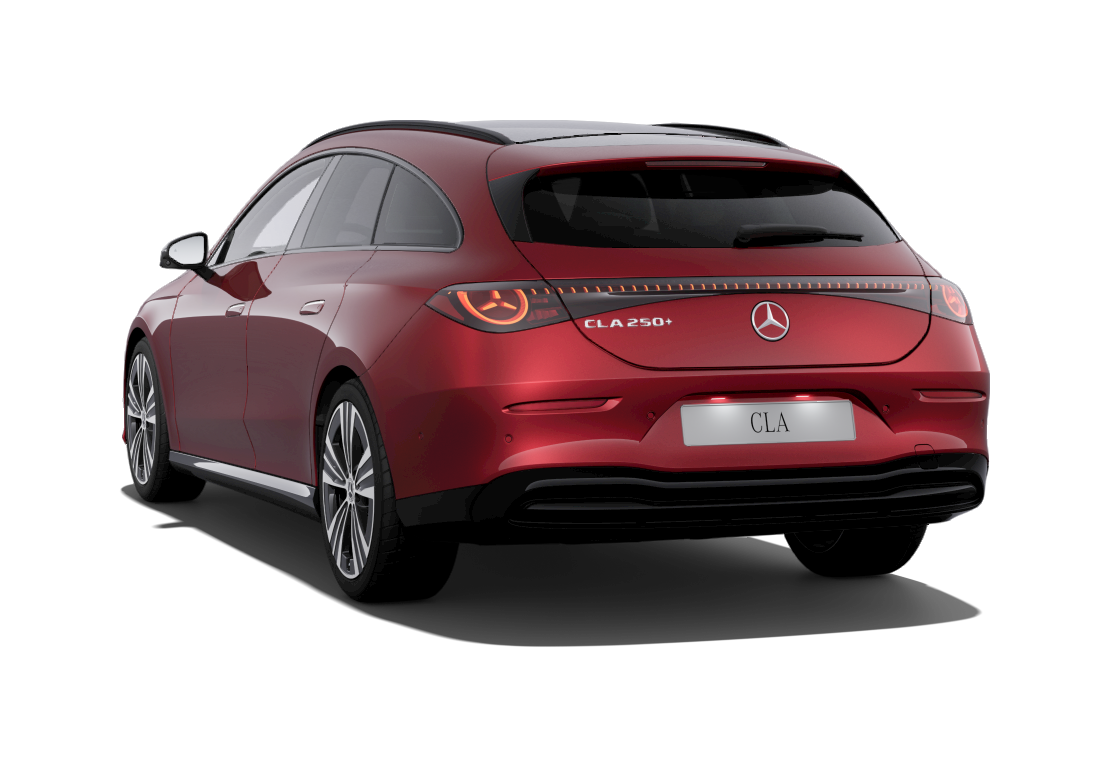 CLA 250+ Shooting Brake s technologií EQ