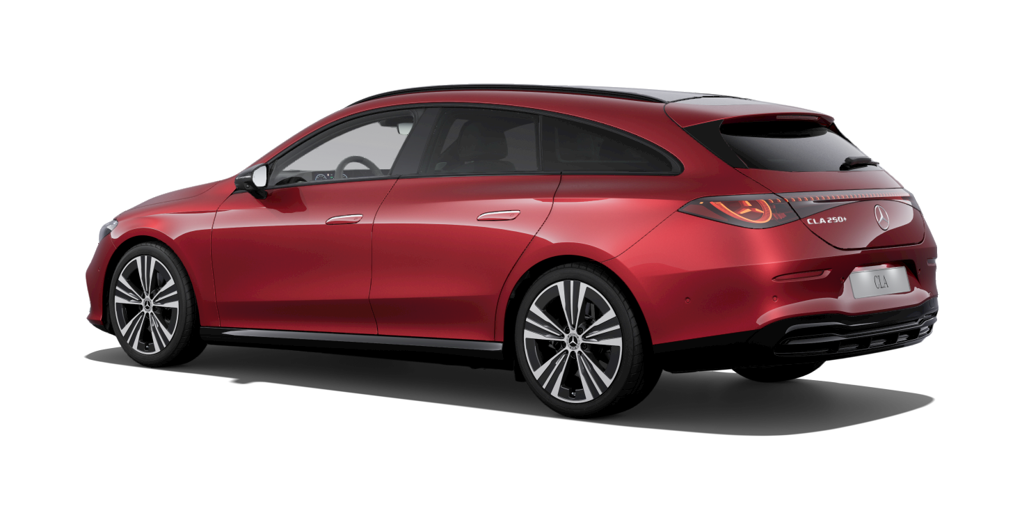 CLA 250+ Shooting Brake s technologií EQ