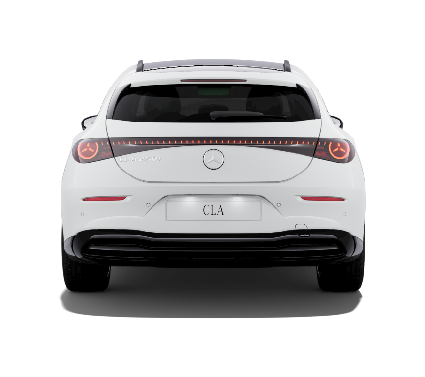 CLA 250+ Shooting Brake s technologií EQ