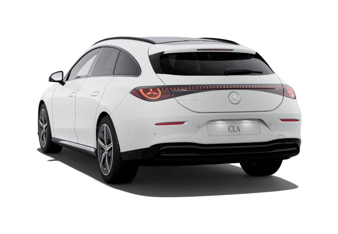 CLA 250+ Shooting Brake s technologií EQ